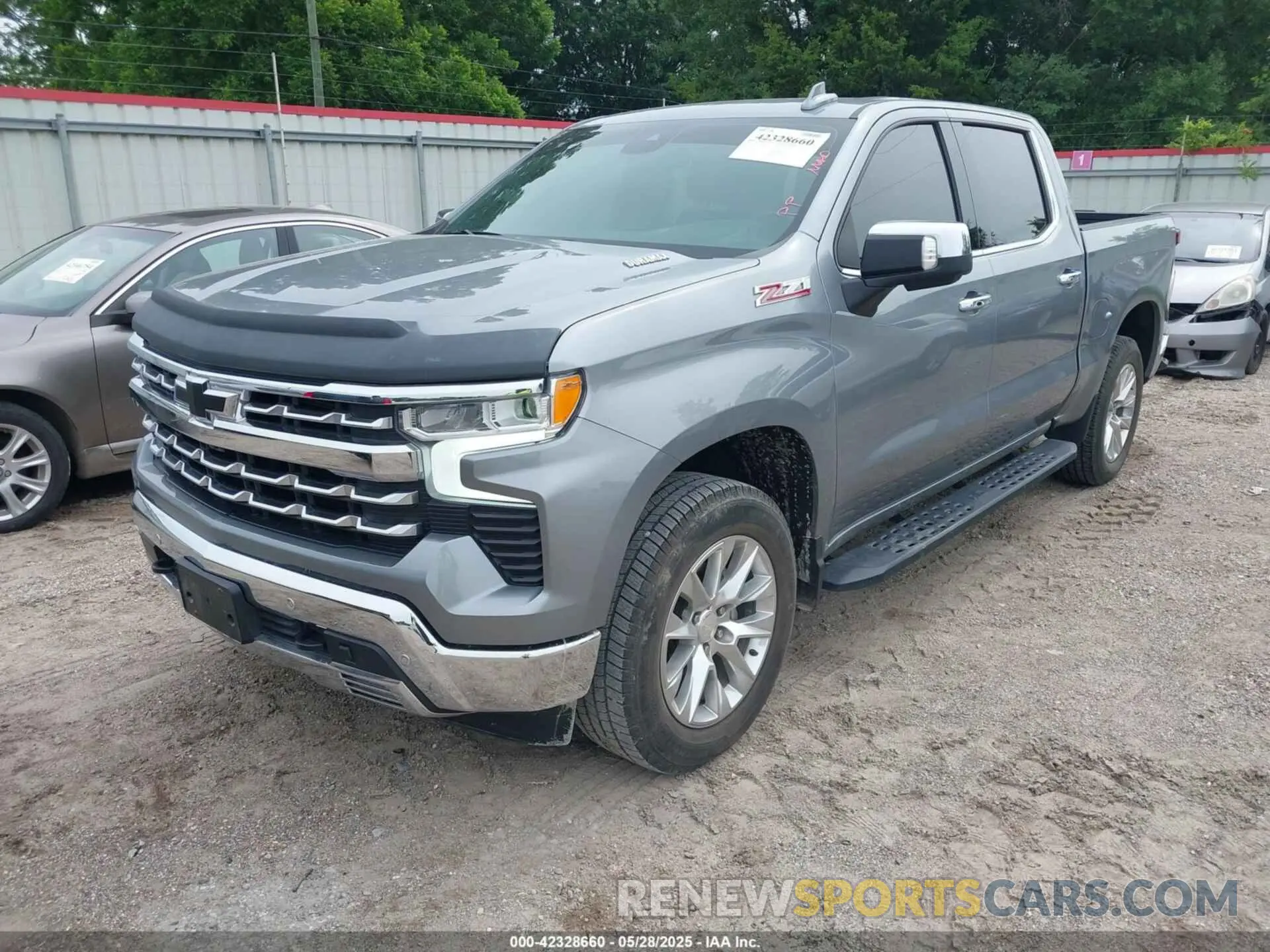 2 Photograph of a damaged car 3GCUDGE80PG131948 CHEVROLET SILVERADO 1500 2023
