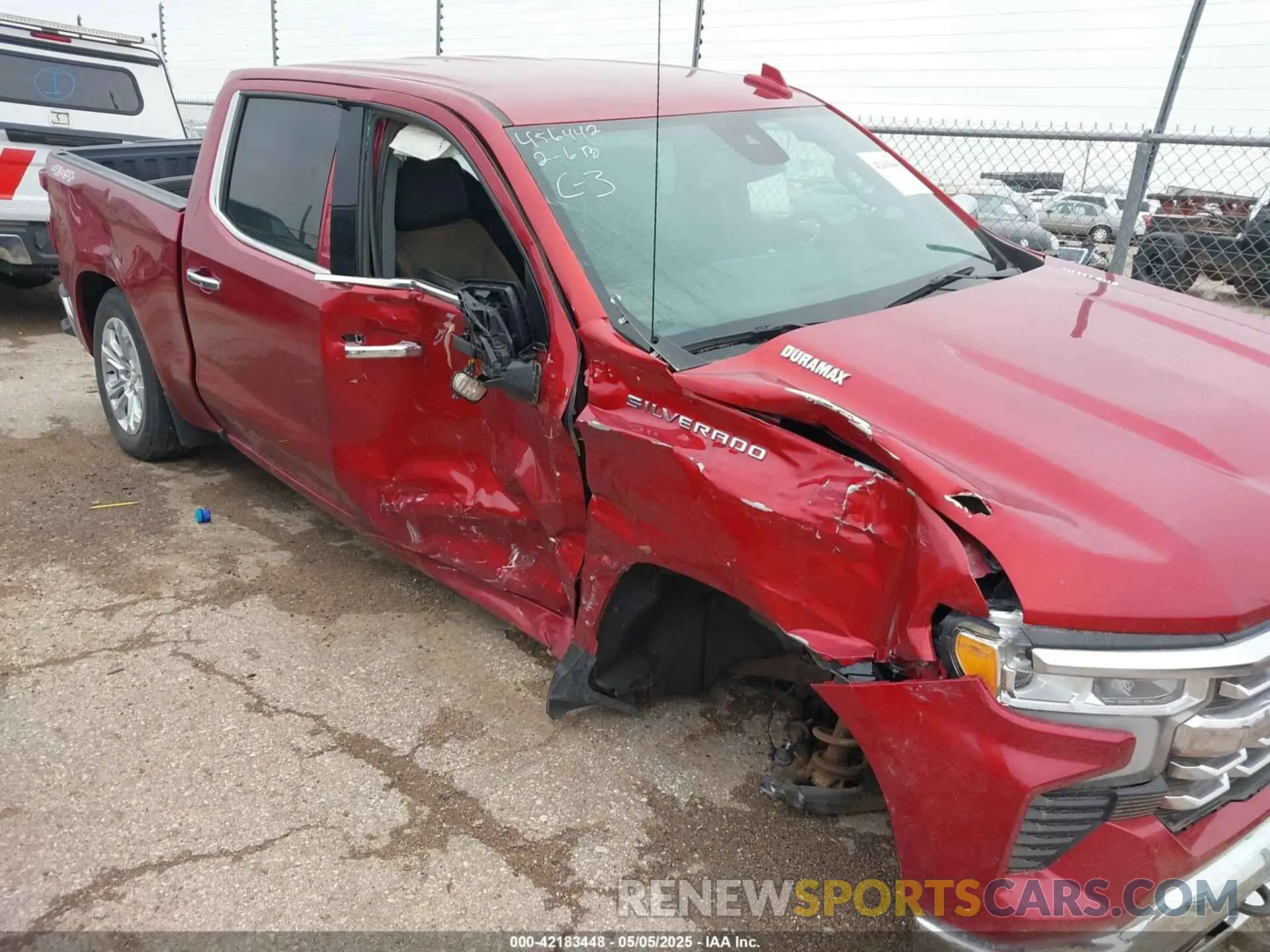 6 Photograph of a damaged car 3GCUDGE86PG306347 CHEVROLET SILVERADO 1500 2023