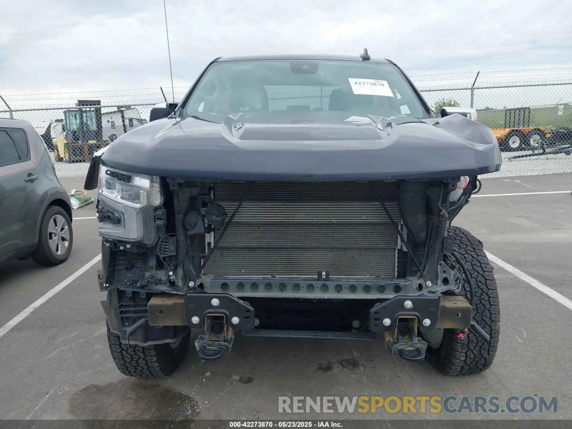 13 Photograph of a damaged car 3GCUDGELXPG356978 CHEVROLET SILVERADO 1500 2023