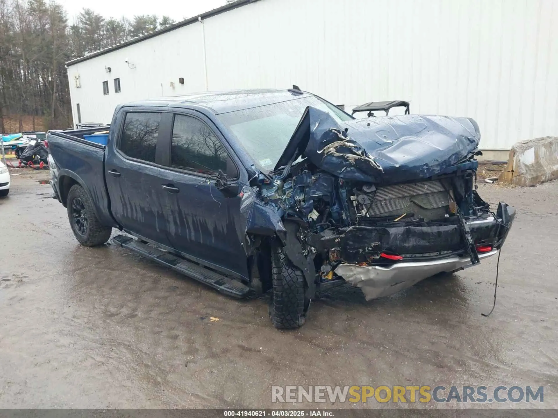 1 Photograph of a damaged car 3GCUDHEL1PG256094 CHEVROLET SILVERADO 1500 2023