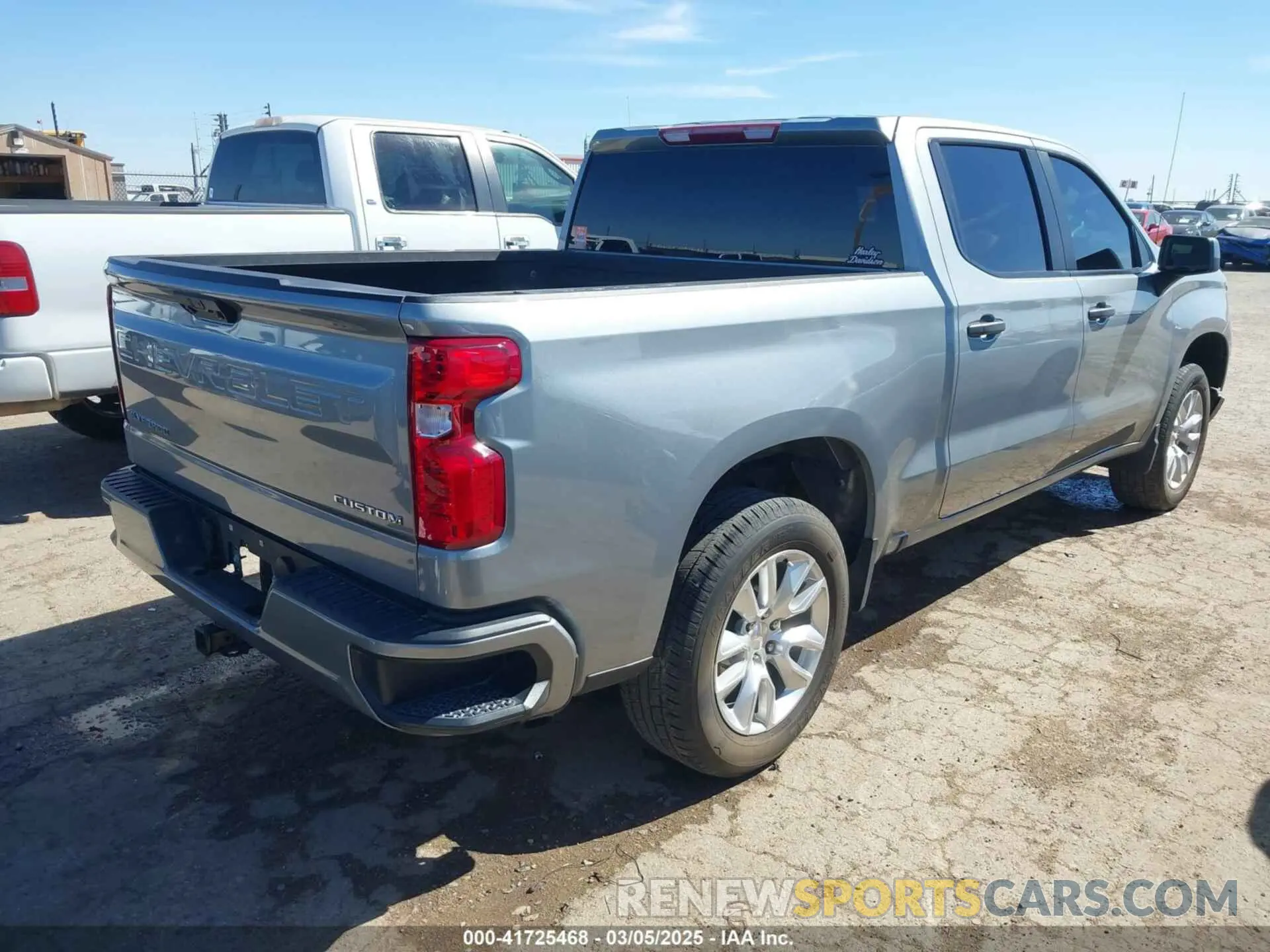 4 Photograph of a damaged car 1GCPABEK0RZ142259 CHEVROLET SILVERADO 1500 2024