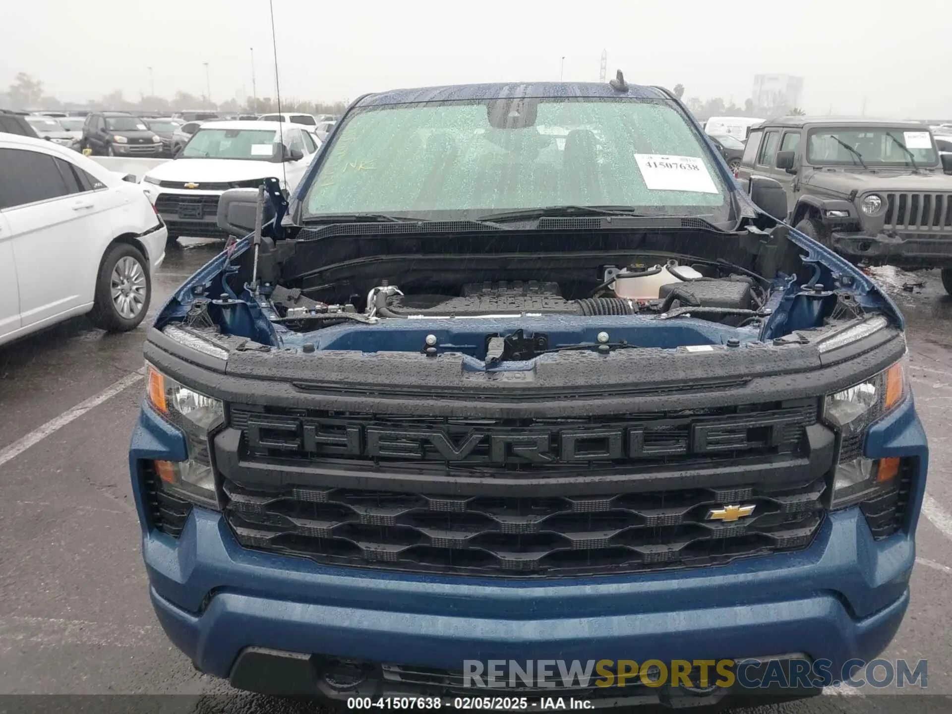 11 Photograph of a damaged car 1GCPABEK0RZ342557 CHEVROLET SILVERADO 1500 2024