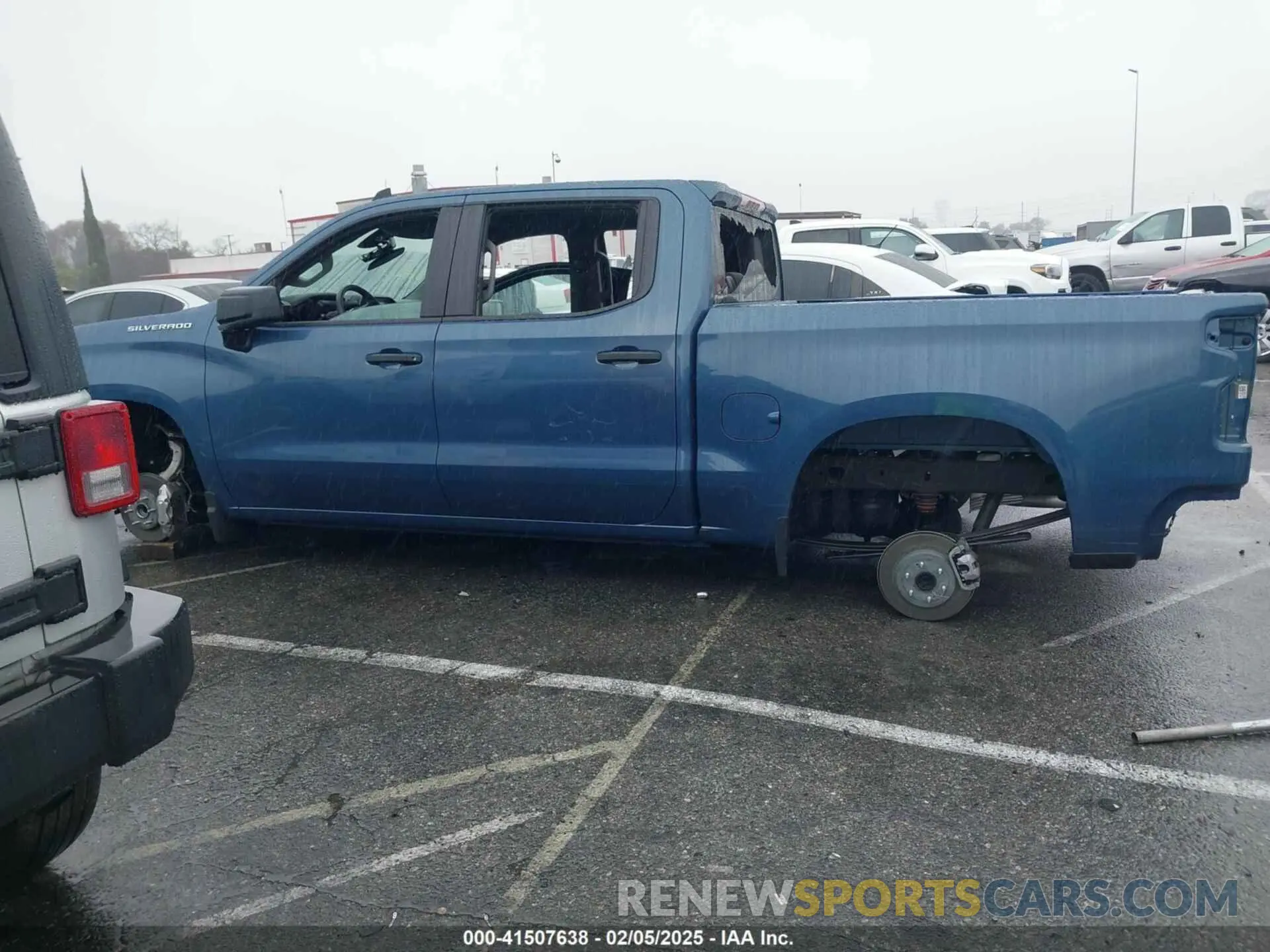 13 Photograph of a damaged car 1GCPABEK0RZ342557 CHEVROLET SILVERADO 1500 2024