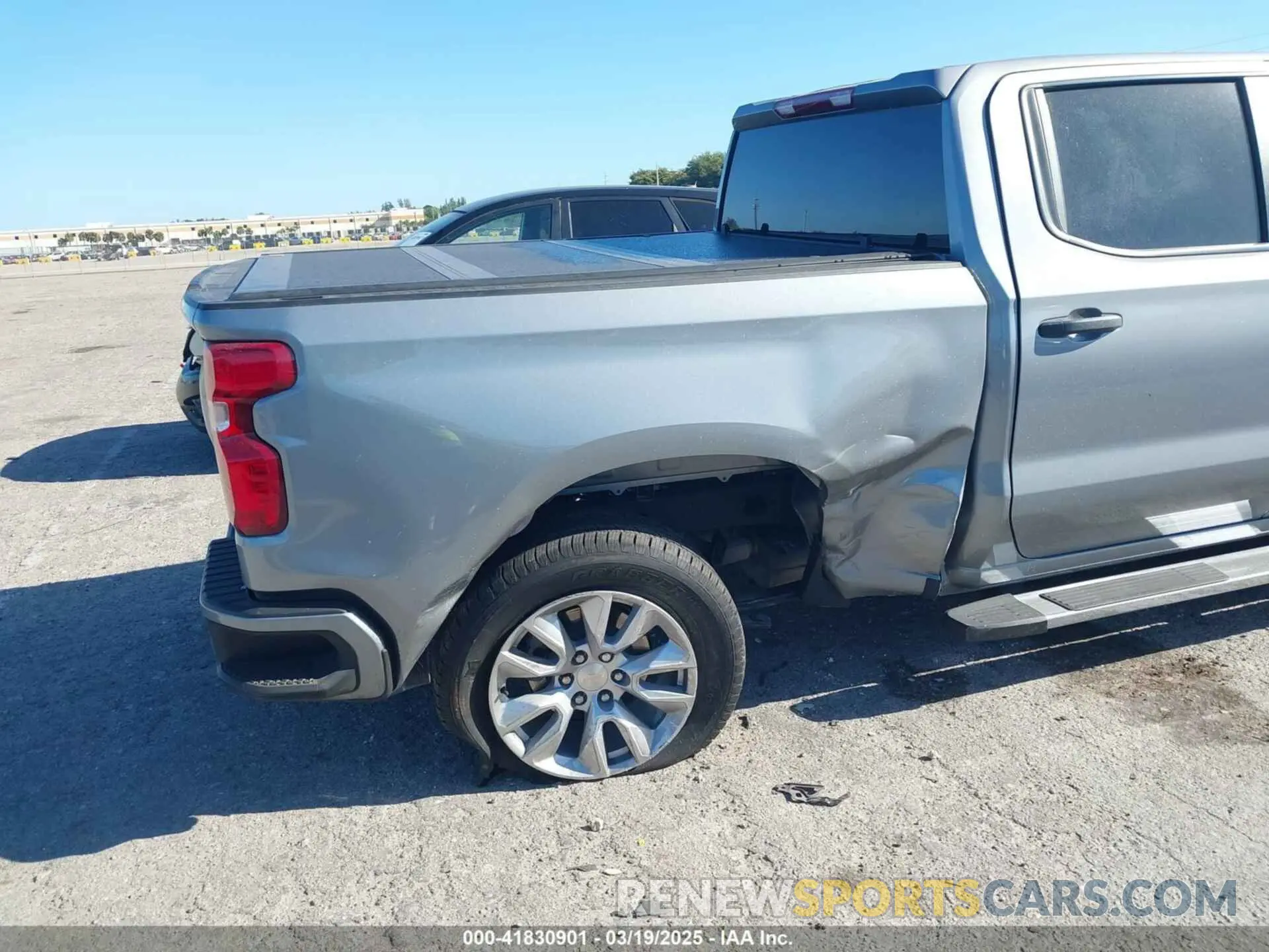 6 Photograph of a damaged car 1GCPABEK3RZ174705 CHEVROLET SILVERADO 1500 2024