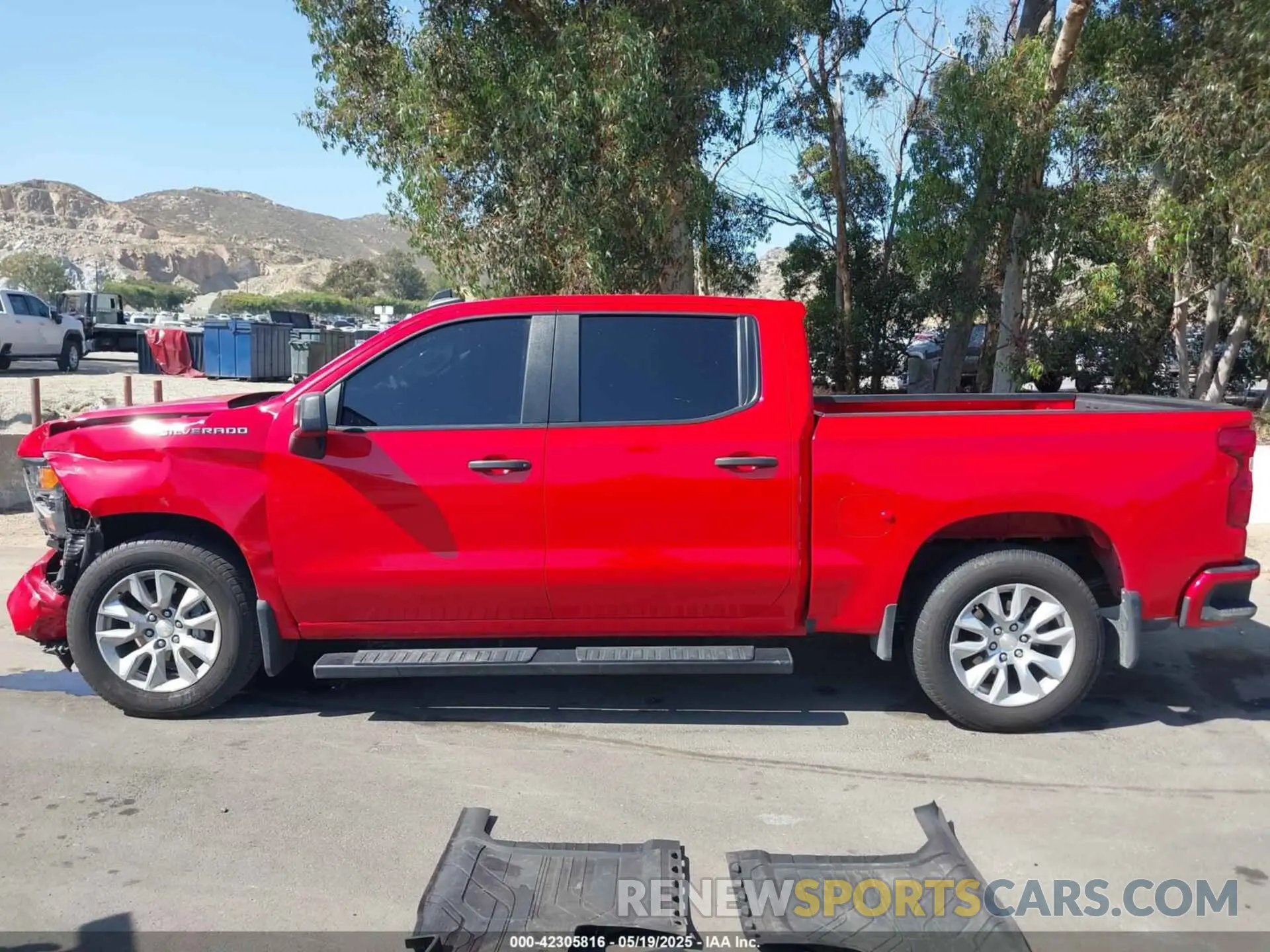 14 Photograph of a damaged car 1GCPABEK5RZ155640 CHEVROLET SILVERADO 1500 2024