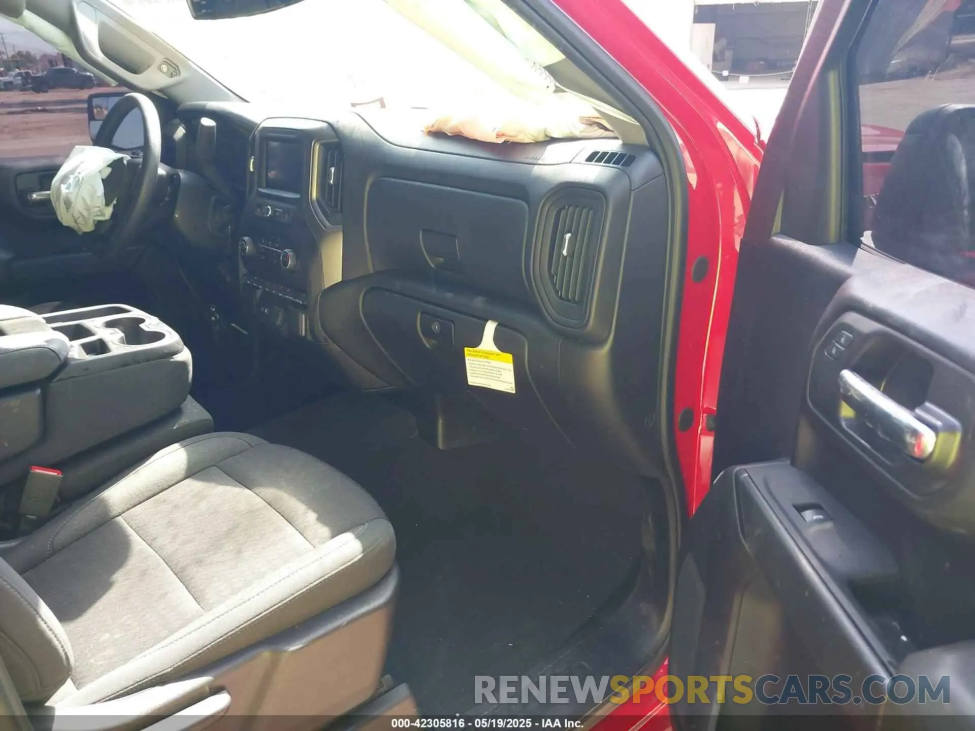5 Photograph of a damaged car 1GCPABEK5RZ155640 CHEVROLET SILVERADO 1500 2024