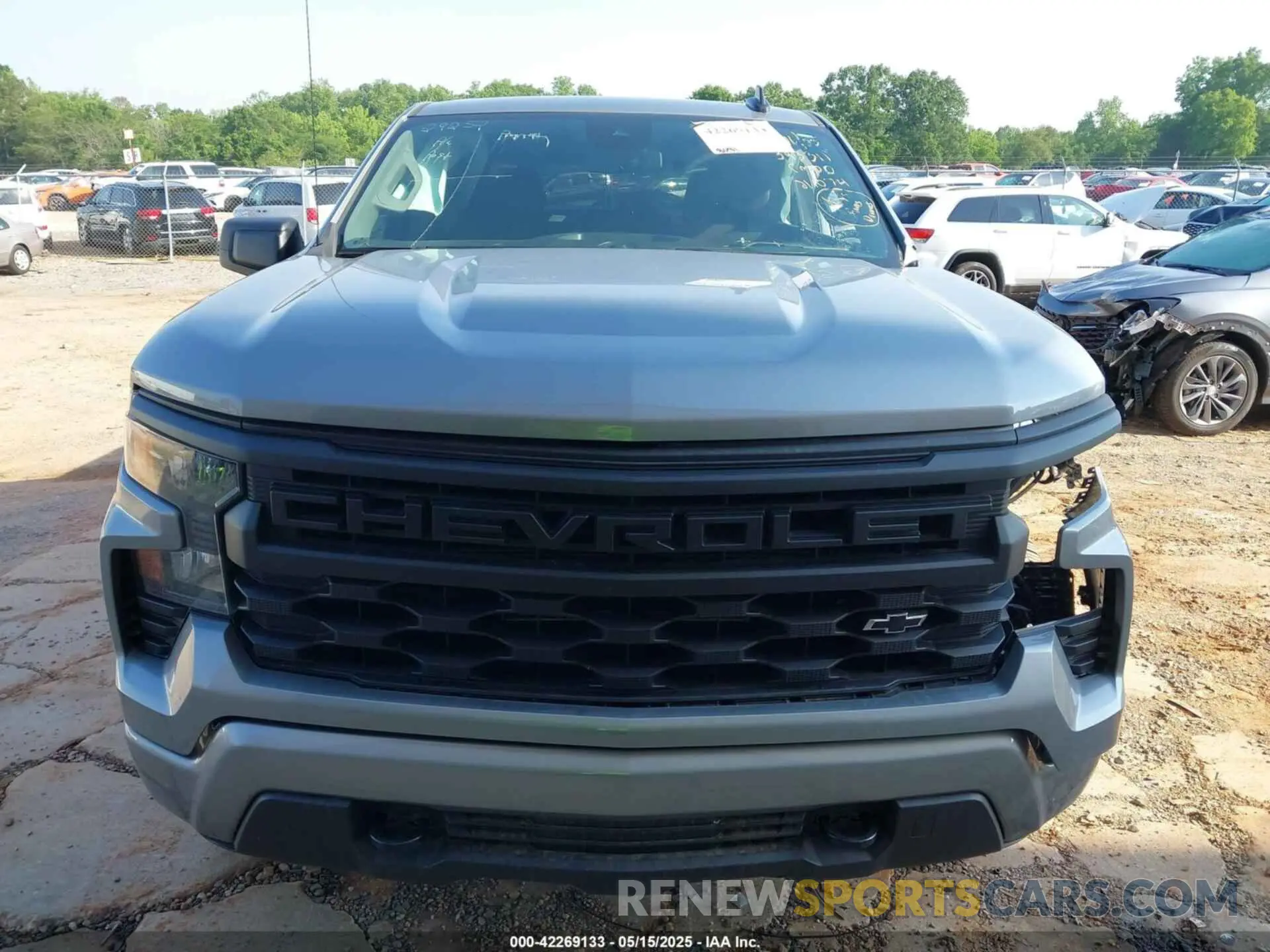 12 Photograph of a damaged car 1GCPABEK5RZ211074 CHEVROLET SILVERADO 1500 2024