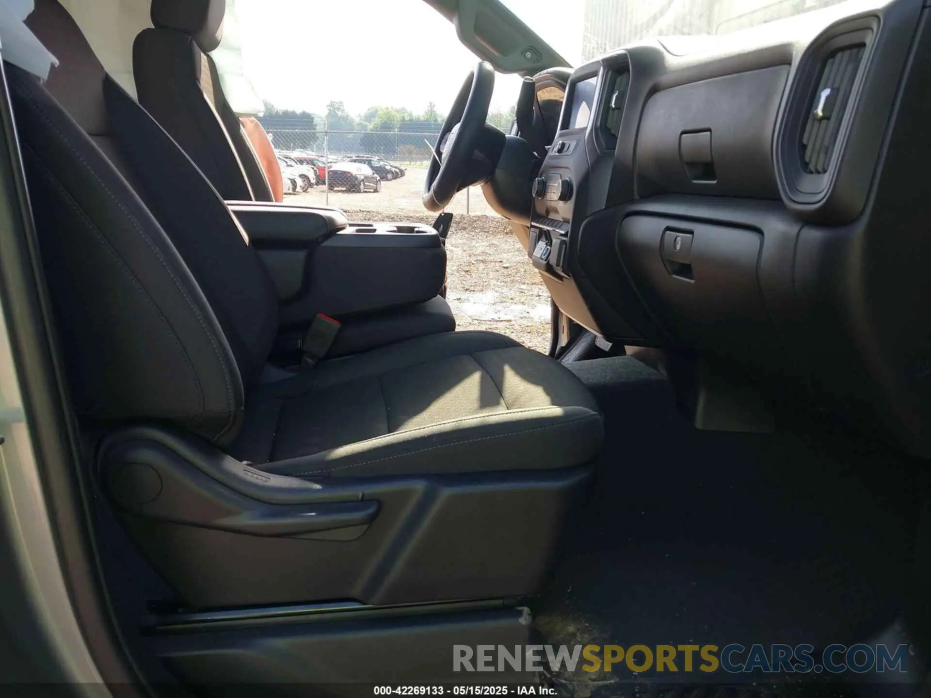 5 Photograph of a damaged car 1GCPABEK5RZ211074 CHEVROLET SILVERADO 1500 2024