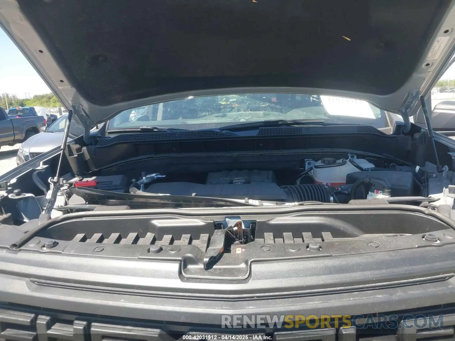 10 Photograph of a damaged car 1GCPABEK7RZ406786 CHEVROLET SILVERADO 1500 2024