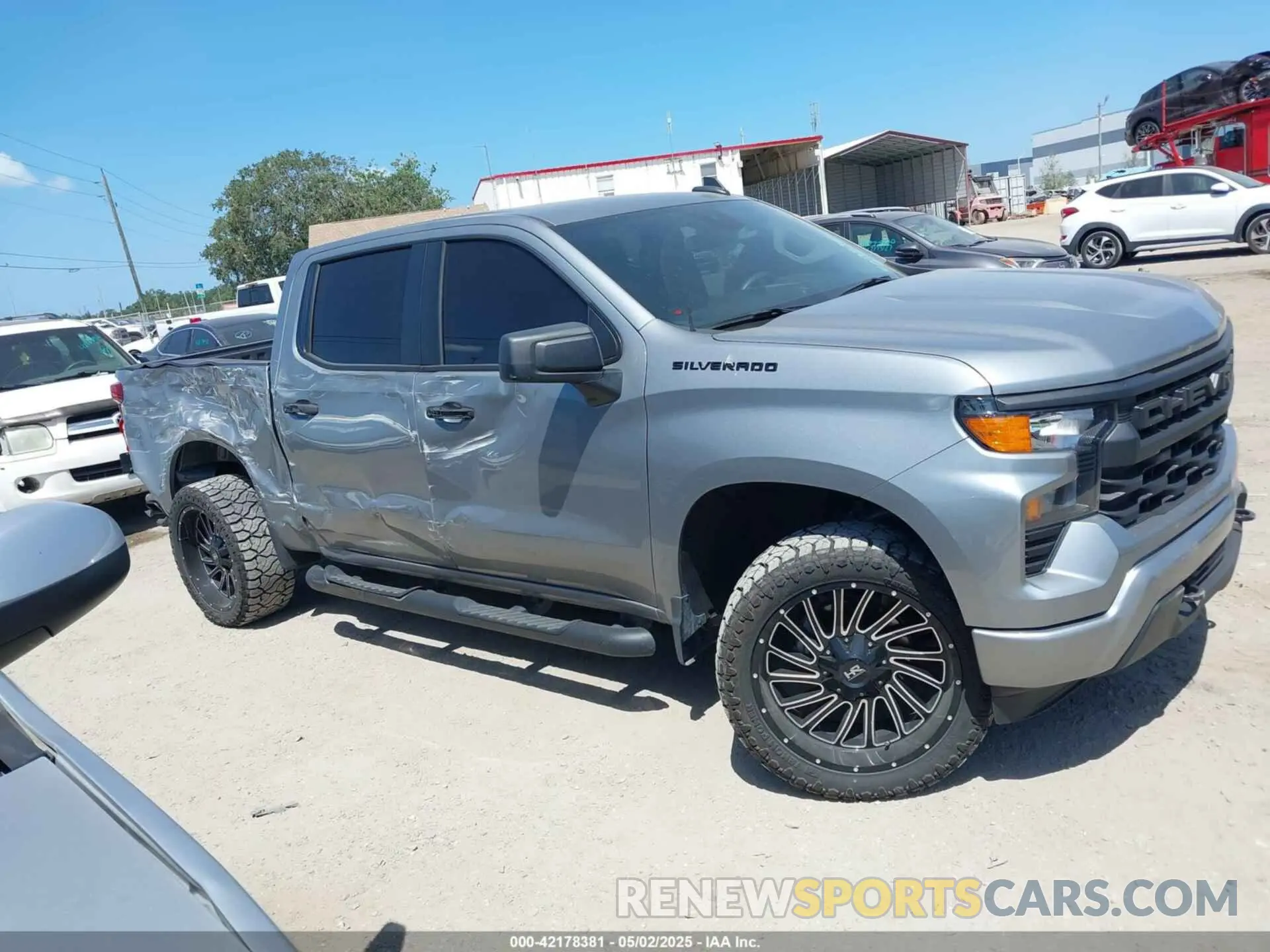13 Photograph of a damaged car 1GCPABEK9RZ127565 CHEVROLET SILVERADO 1500 2024