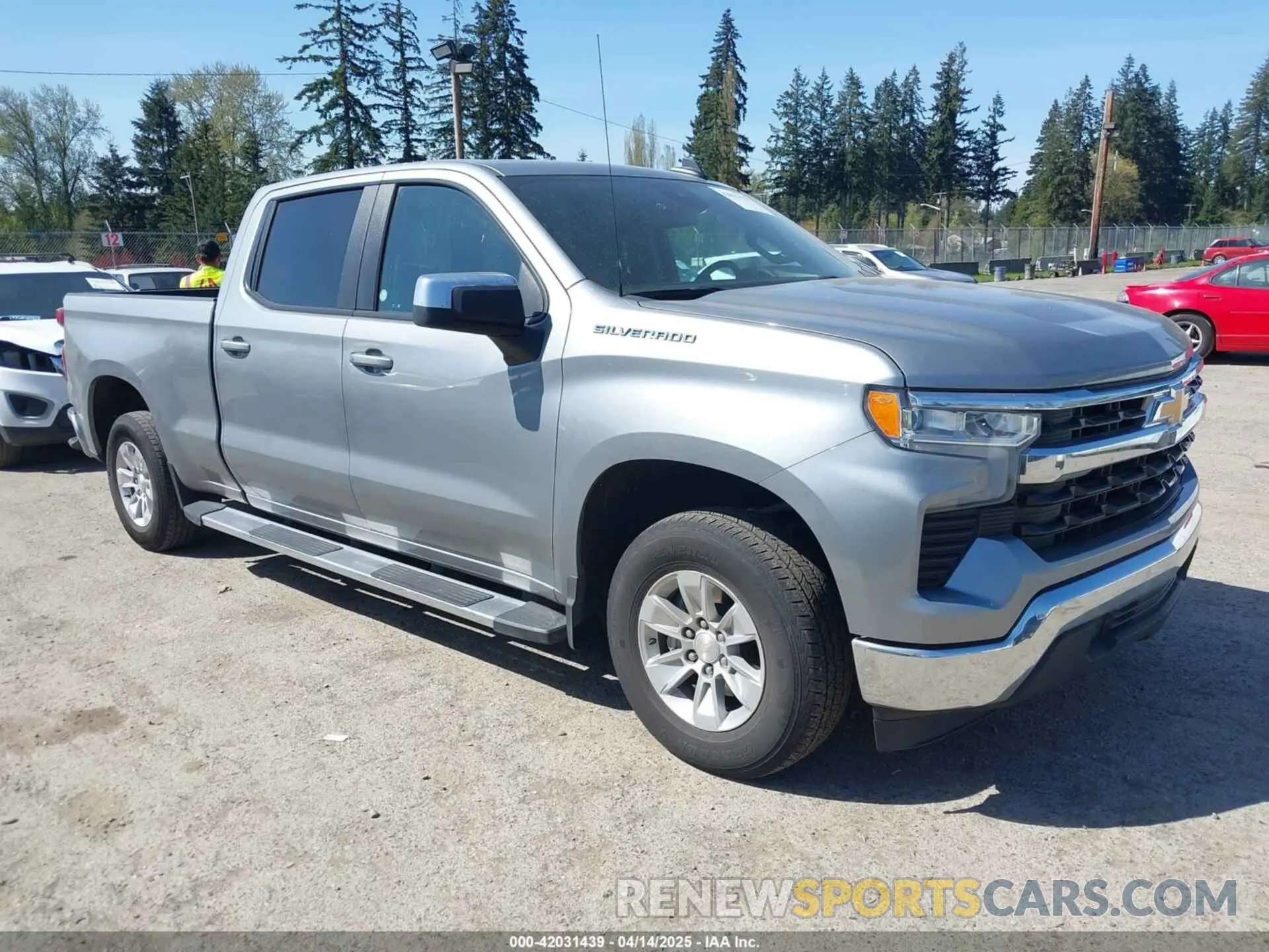 1 Photograph of a damaged car 1GCPACED4RZ200574 CHEVROLET SILVERADO 1500 2024