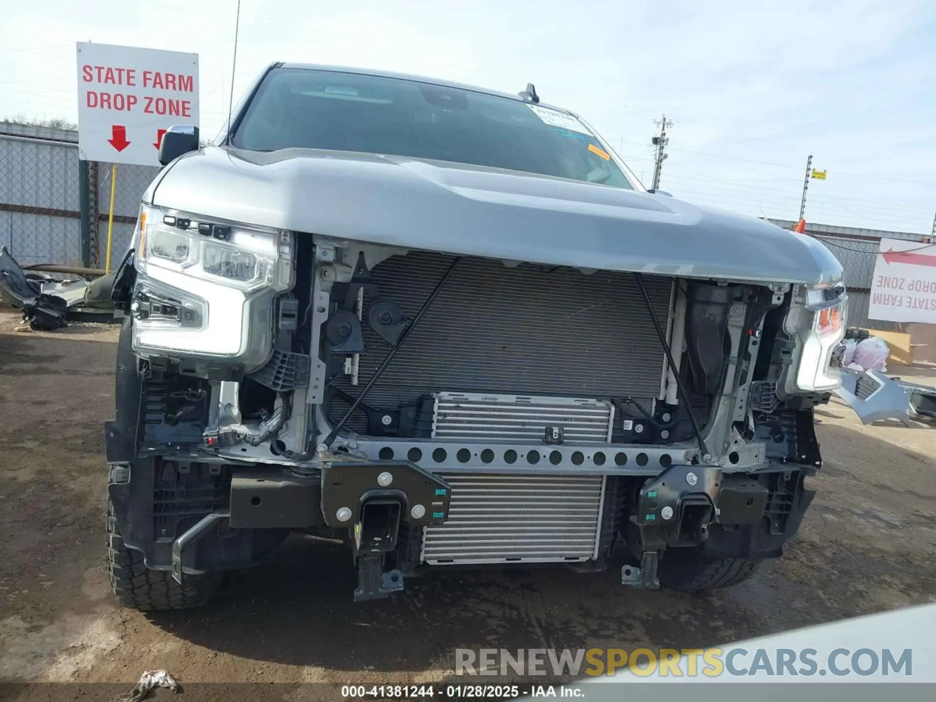 13 Photograph of a damaged car 1GCPACEK2RZ168867 CHEVROLET SILVERADO 1500 2024