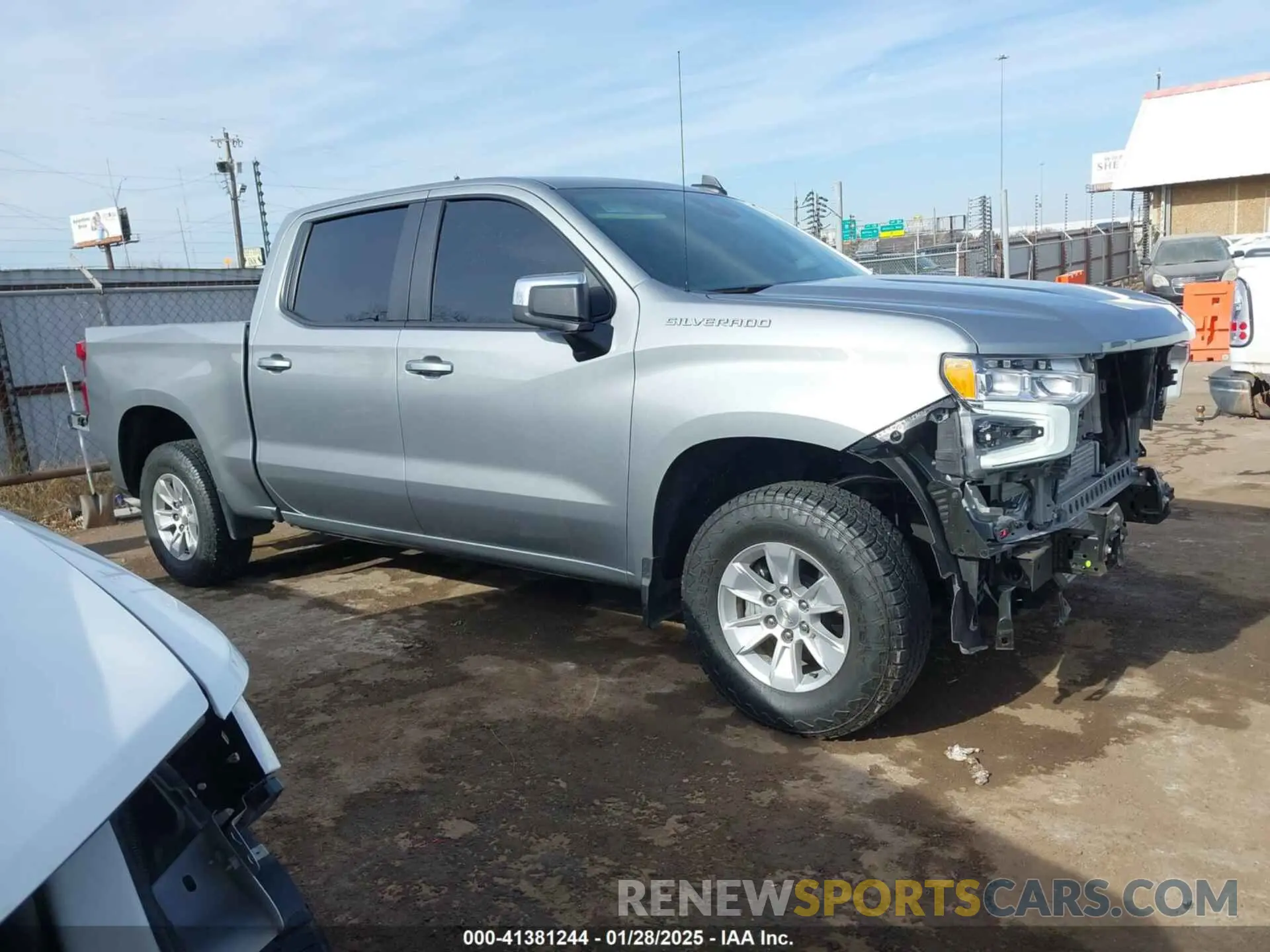 14 Photograph of a damaged car 1GCPACEK2RZ168867 CHEVROLET SILVERADO 1500 2024