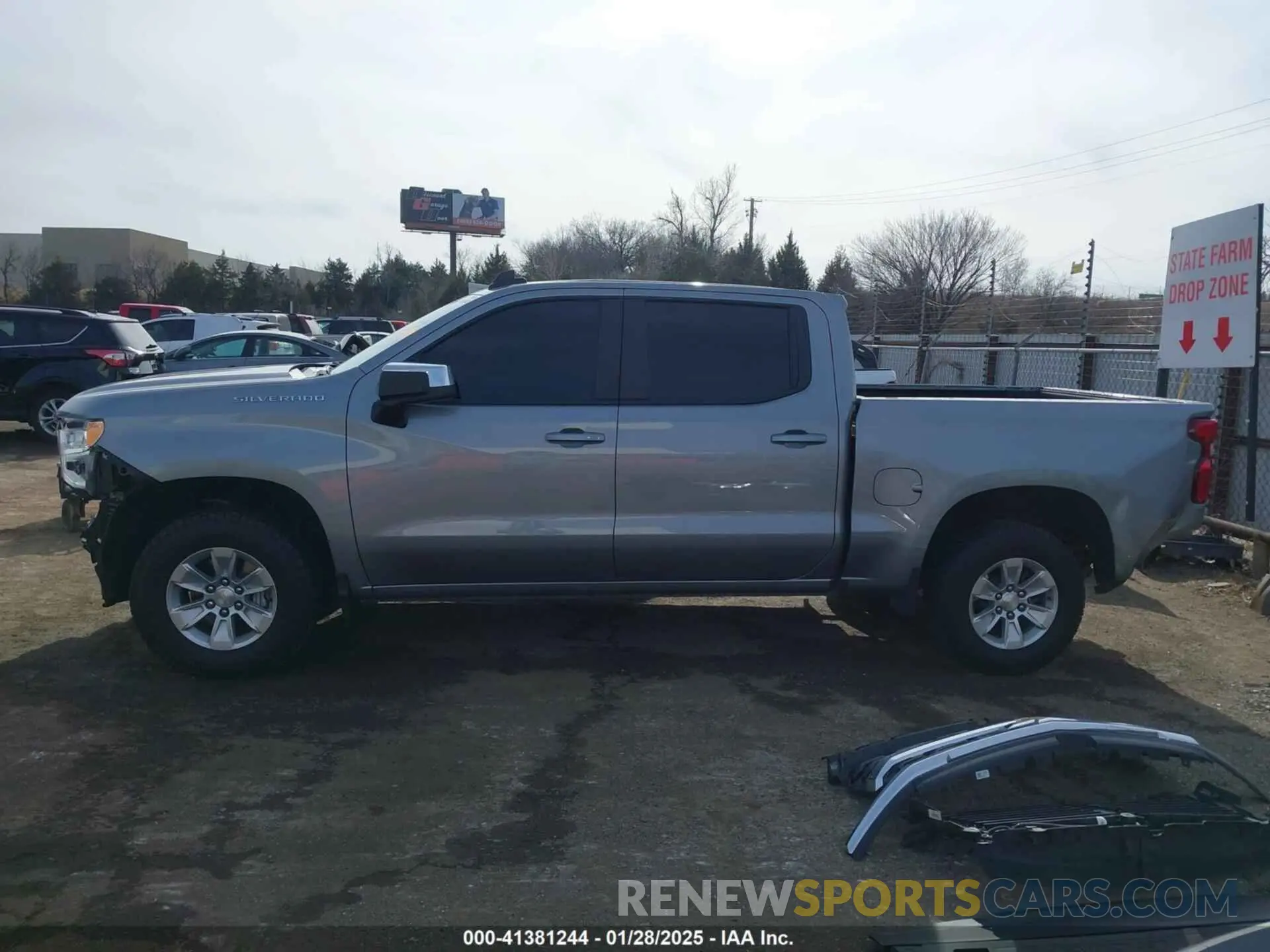 15 Photograph of a damaged car 1GCPACEK2RZ168867 CHEVROLET SILVERADO 1500 2024