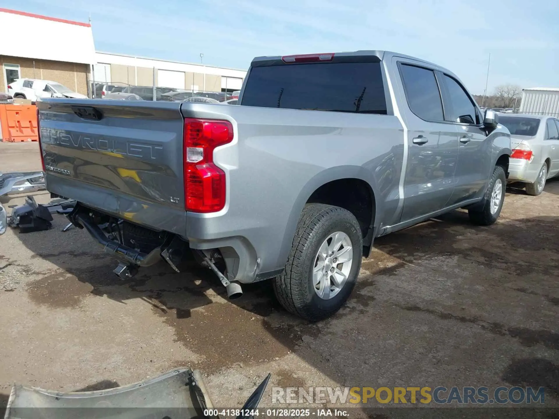 4 Photograph of a damaged car 1GCPACEK2RZ168867 CHEVROLET SILVERADO 1500 2024