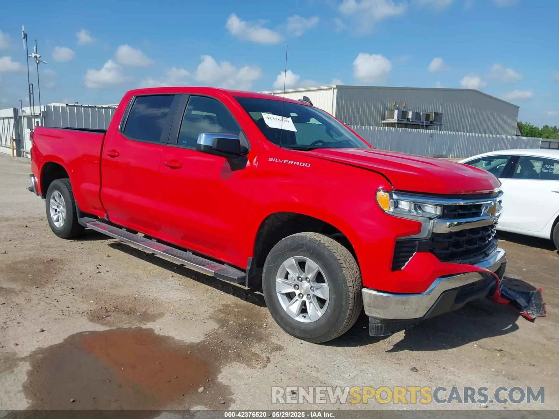 1 Photograph of a damaged car 1GCPACEK4RZ178199 CHEVROLET SILVERADO 1500 2024