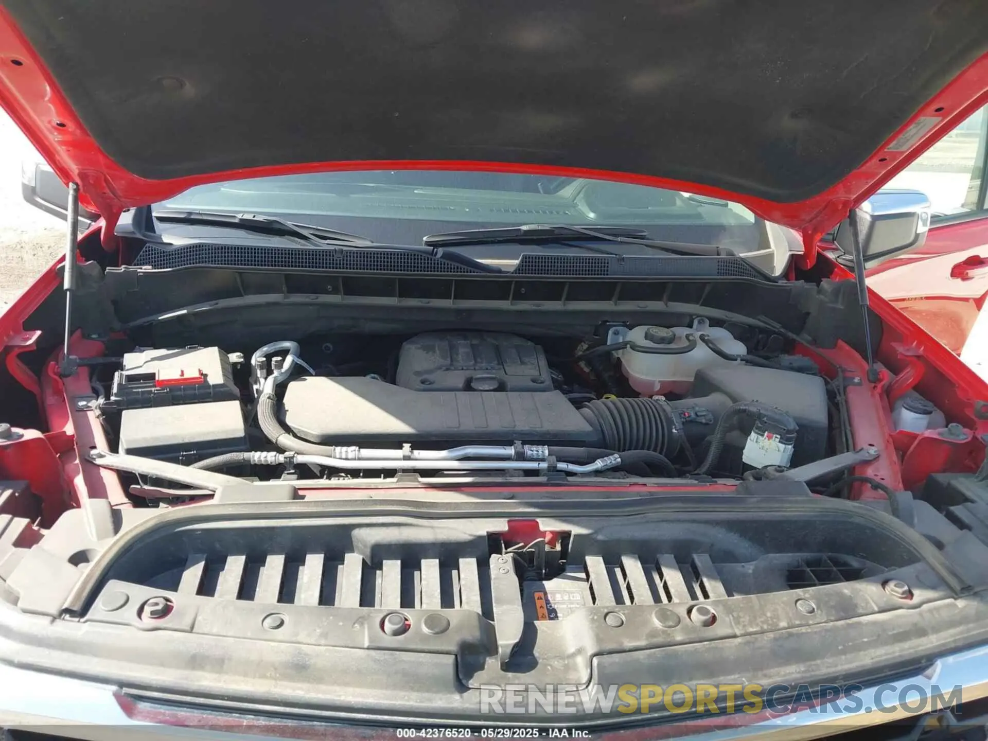 10 Photograph of a damaged car 1GCPACEK4RZ178199 CHEVROLET SILVERADO 1500 2024