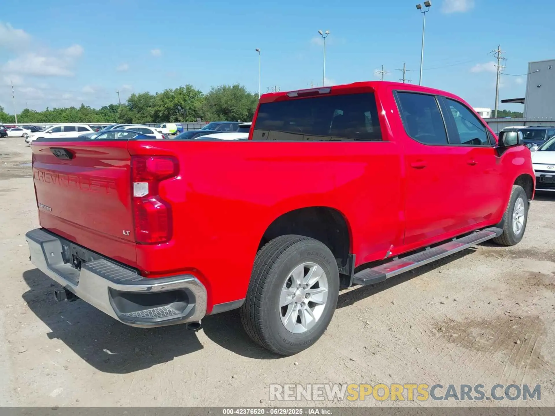 4 Photograph of a damaged car 1GCPACEK4RZ178199 CHEVROLET SILVERADO 1500 2024