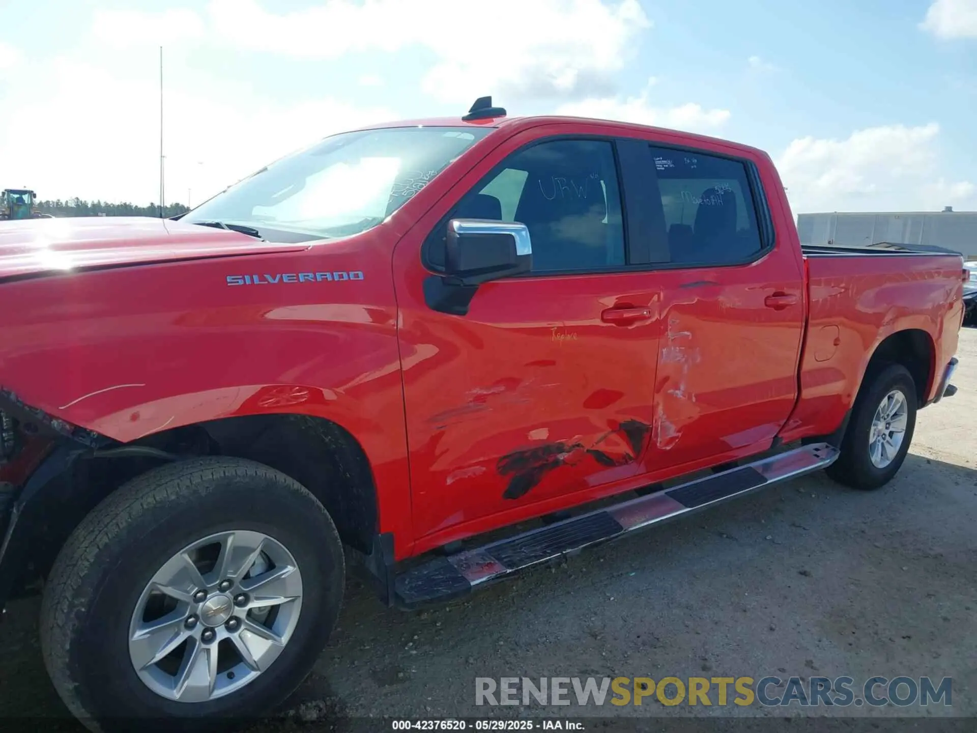 6 Photograph of a damaged car 1GCPACEK4RZ178199 CHEVROLET SILVERADO 1500 2024