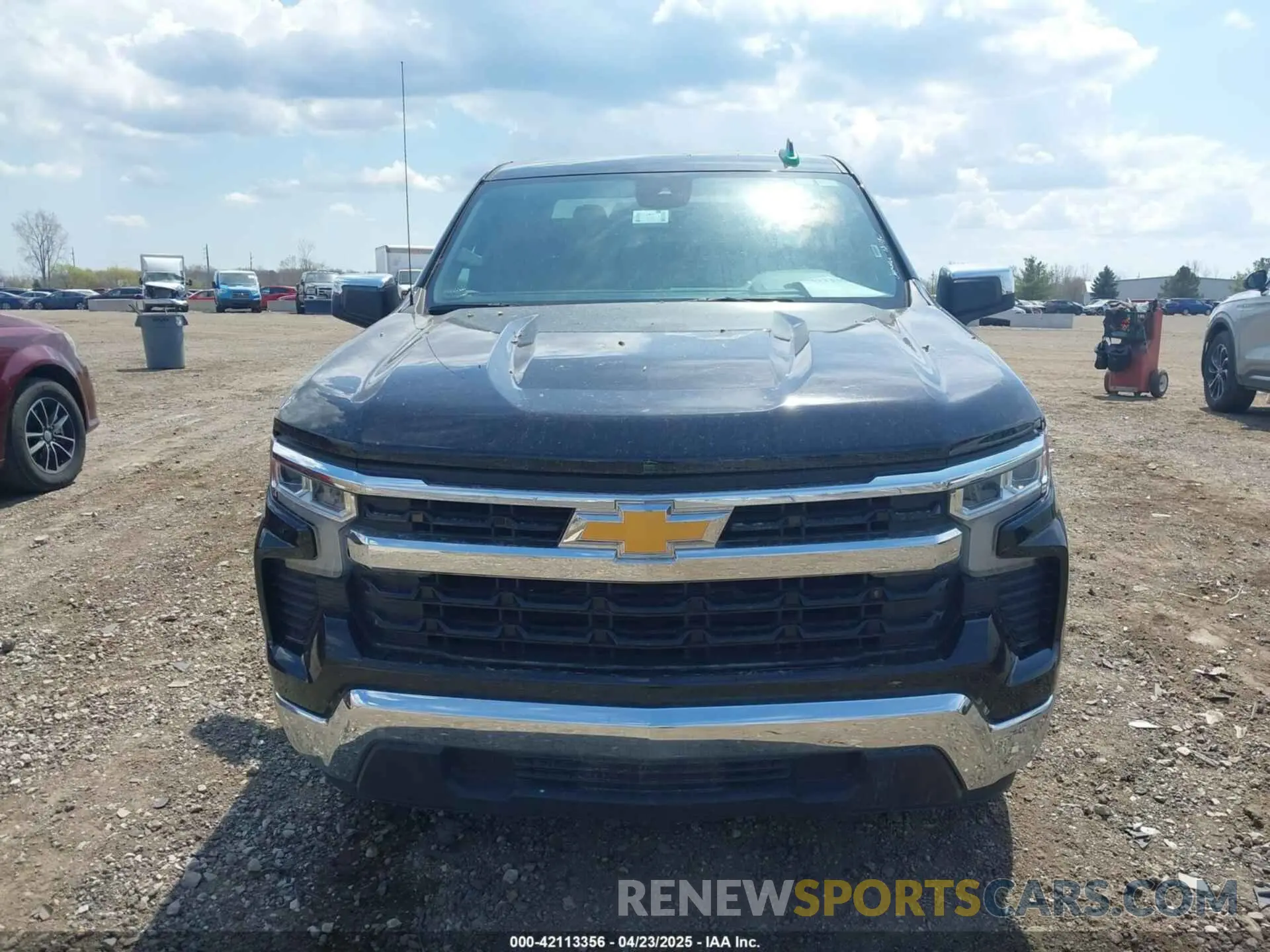 12 Photograph of a damaged car 1GCPACEK4RZ184083 CHEVROLET SILVERADO 1500 2024