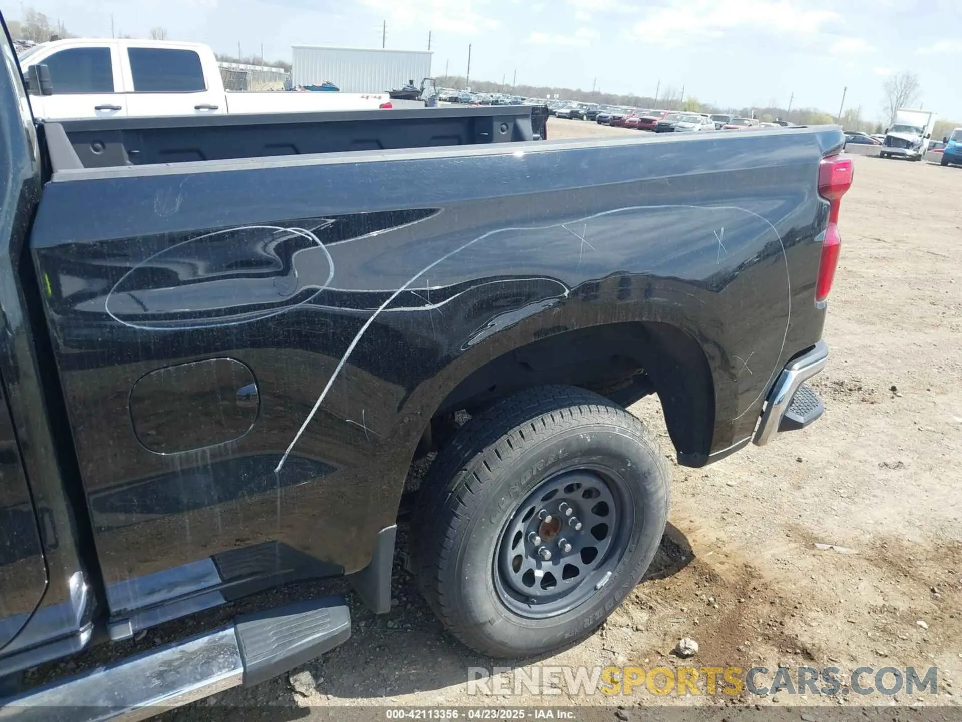 6 Photograph of a damaged car 1GCPACEK4RZ184083 CHEVROLET SILVERADO 1500 2024