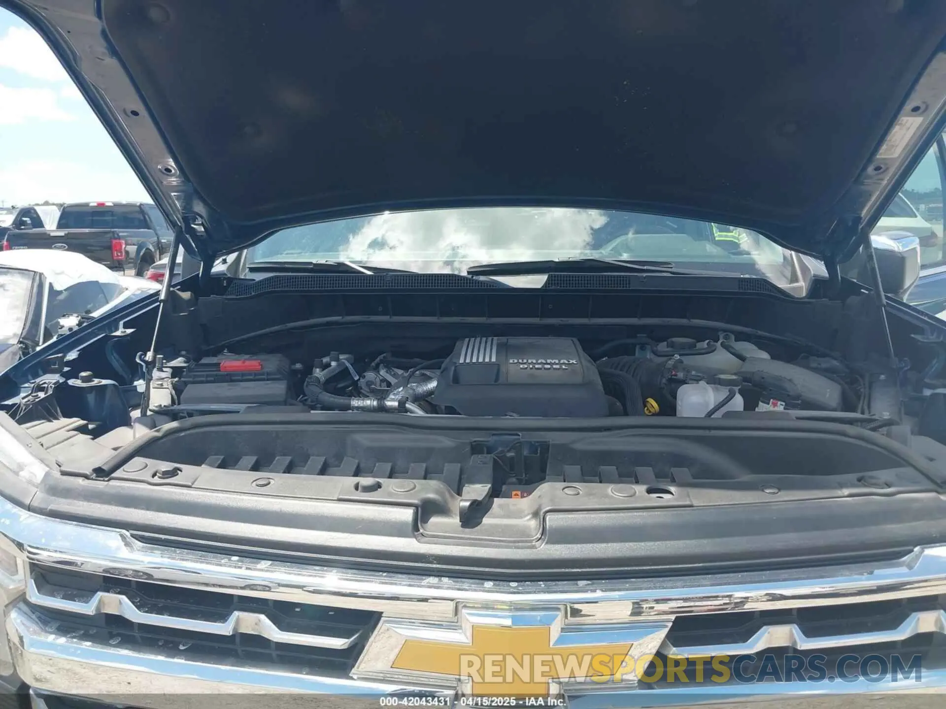 10 Photograph of a damaged car 1GCPAEE84RZ287360 CHEVROLET SILVERADO 1500 2024