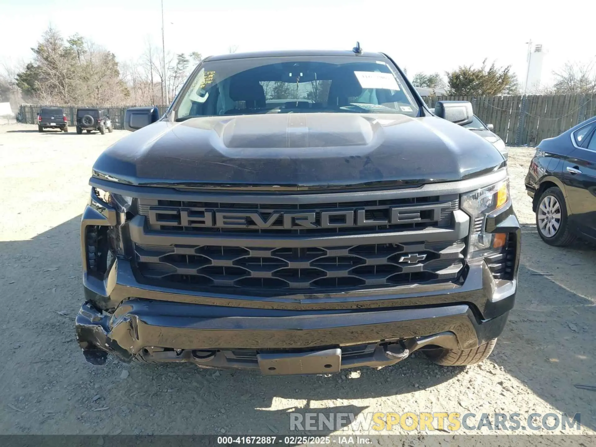 12 Photograph of a damaged car 1GCPDBEK0RZ240795 CHEVROLET SILVERADO 1500 2024