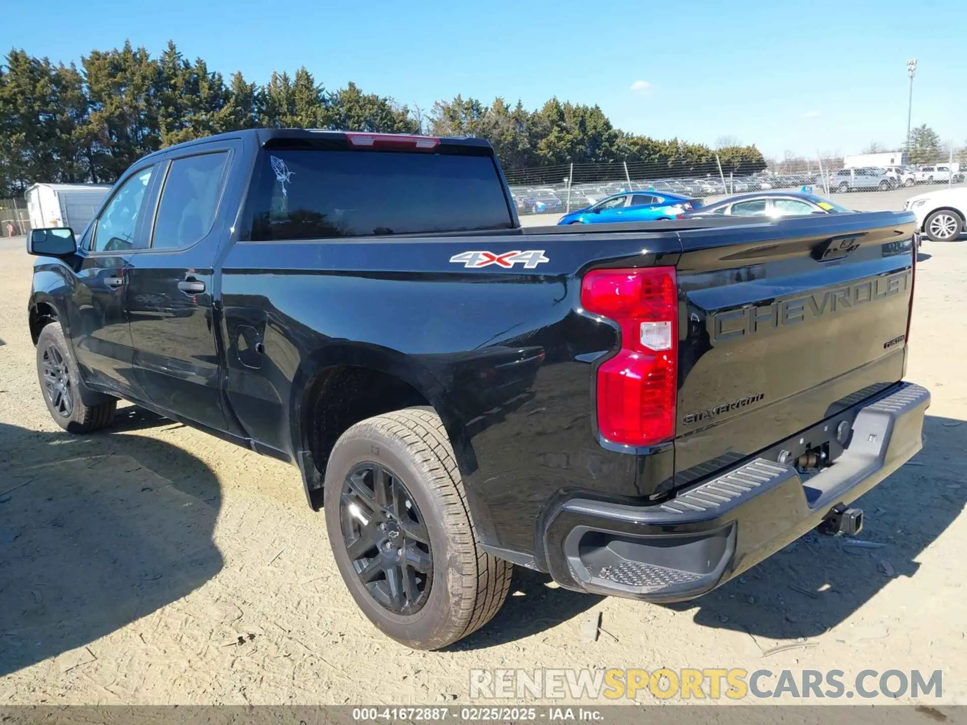 3 Photograph of a damaged car 1GCPDBEK0RZ240795 CHEVROLET SILVERADO 1500 2024