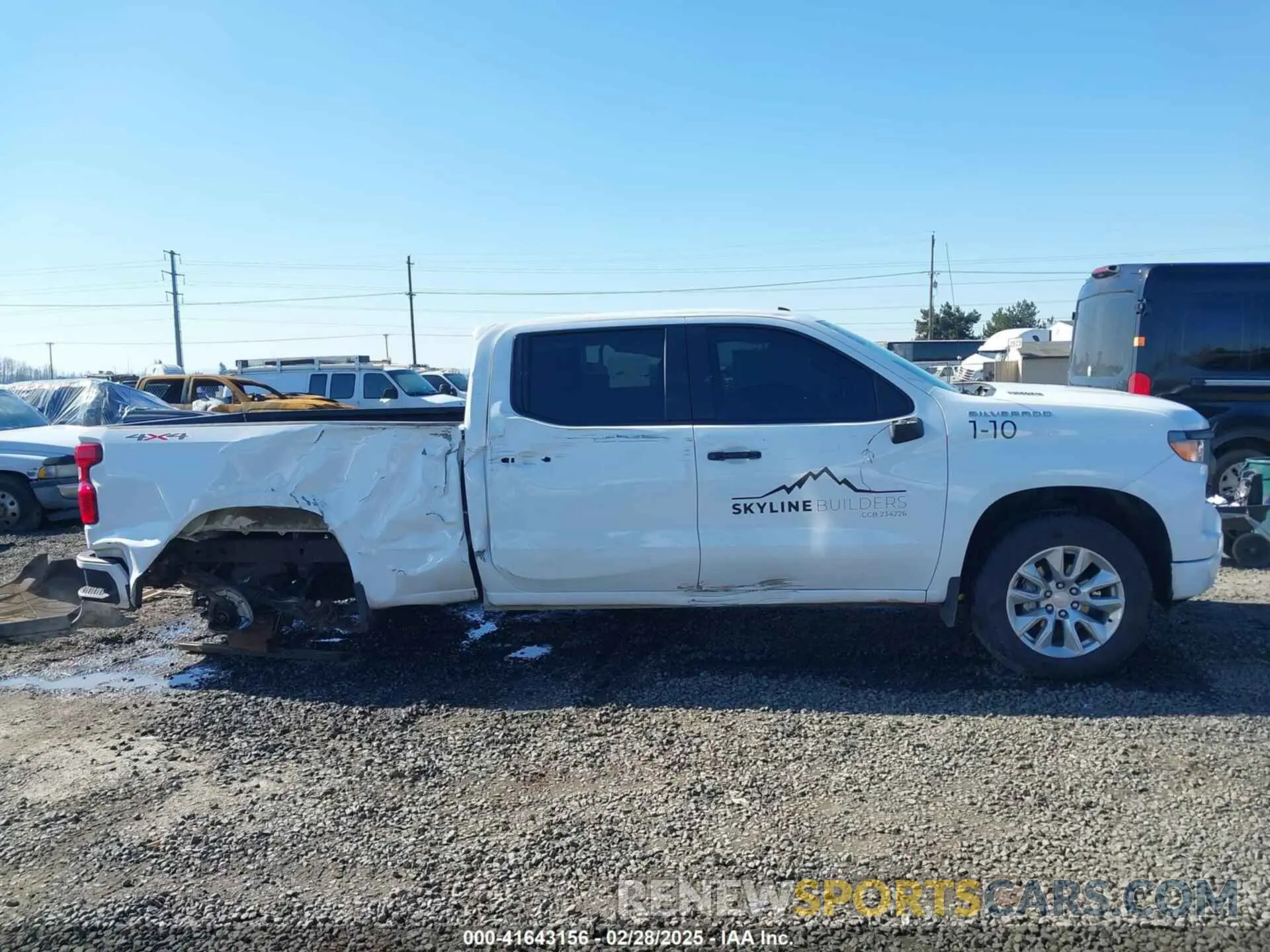 14 Photograph of a damaged car 1GCPDBEK2RZ329347 CHEVROLET SILVERADO 1500 2024