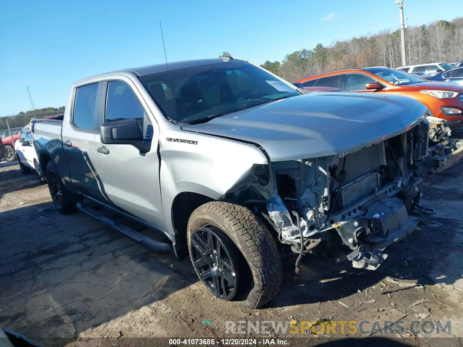13 Photograph of a damaged car 1GCPDBEK4RZ233798 CHEVROLET SILVERADO 1500 2024