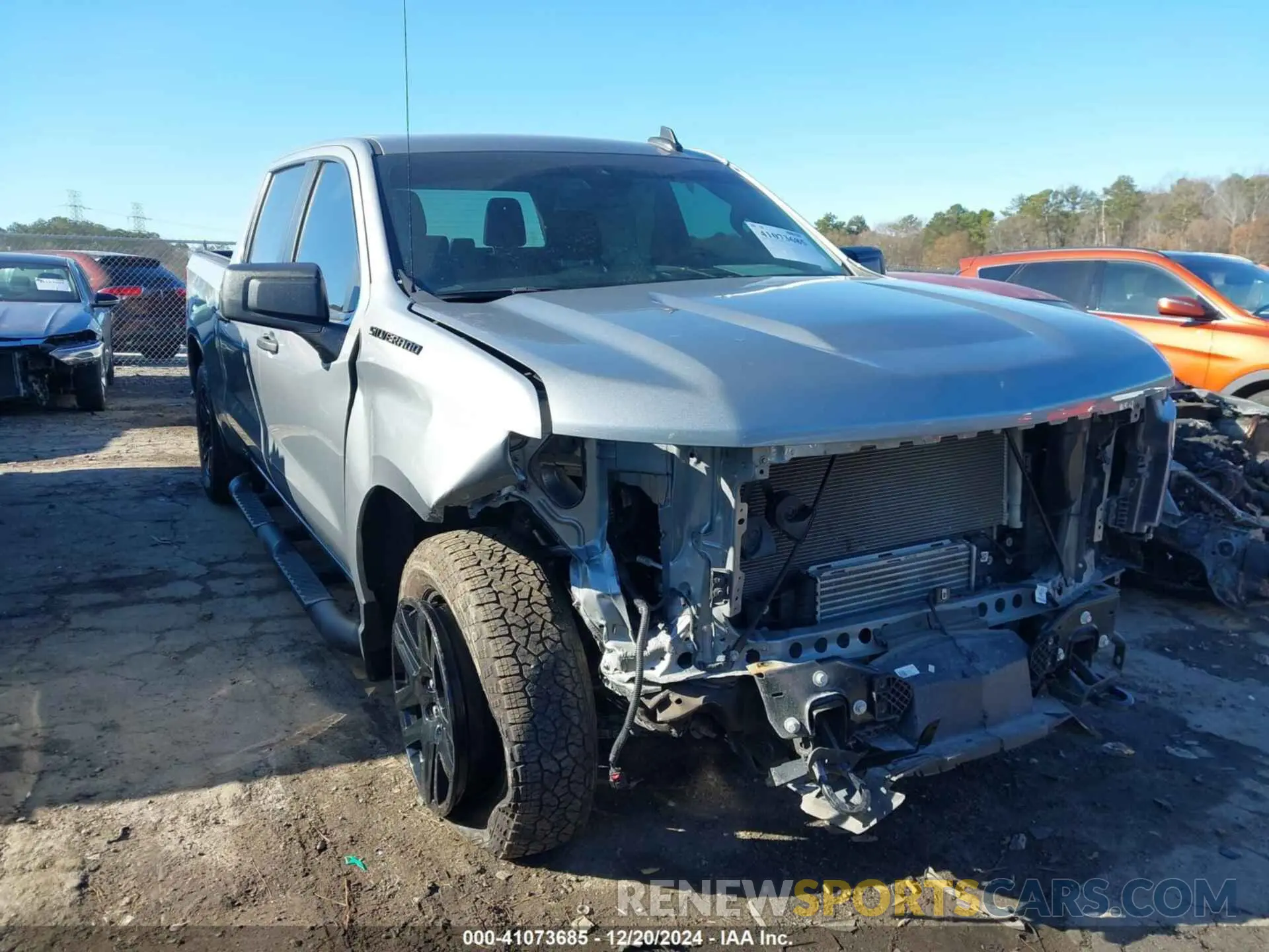 6 Photograph of a damaged car 1GCPDBEK4RZ233798 CHEVROLET SILVERADO 1500 2024