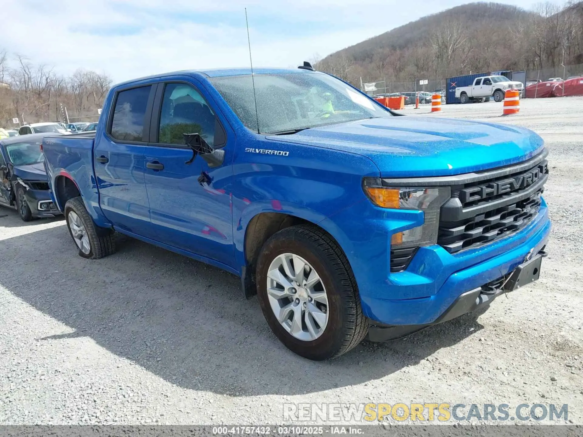 1 Photograph of a damaged car 1GCPDBEK9RZ123622 CHEVROLET SILVERADO 1500 2024