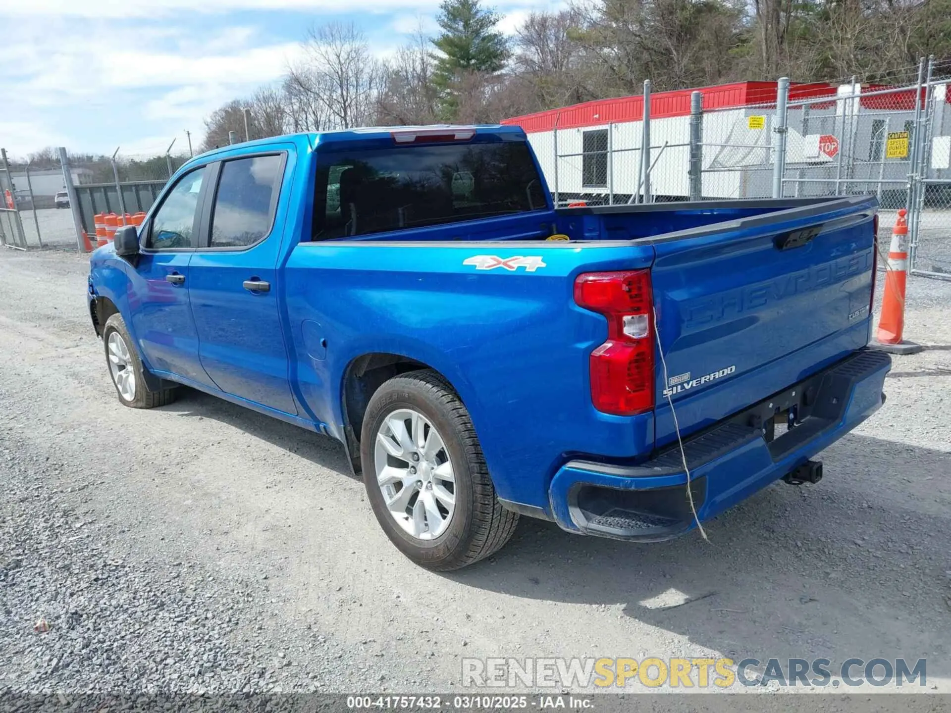 3 Photograph of a damaged car 1GCPDBEK9RZ123622 CHEVROLET SILVERADO 1500 2024