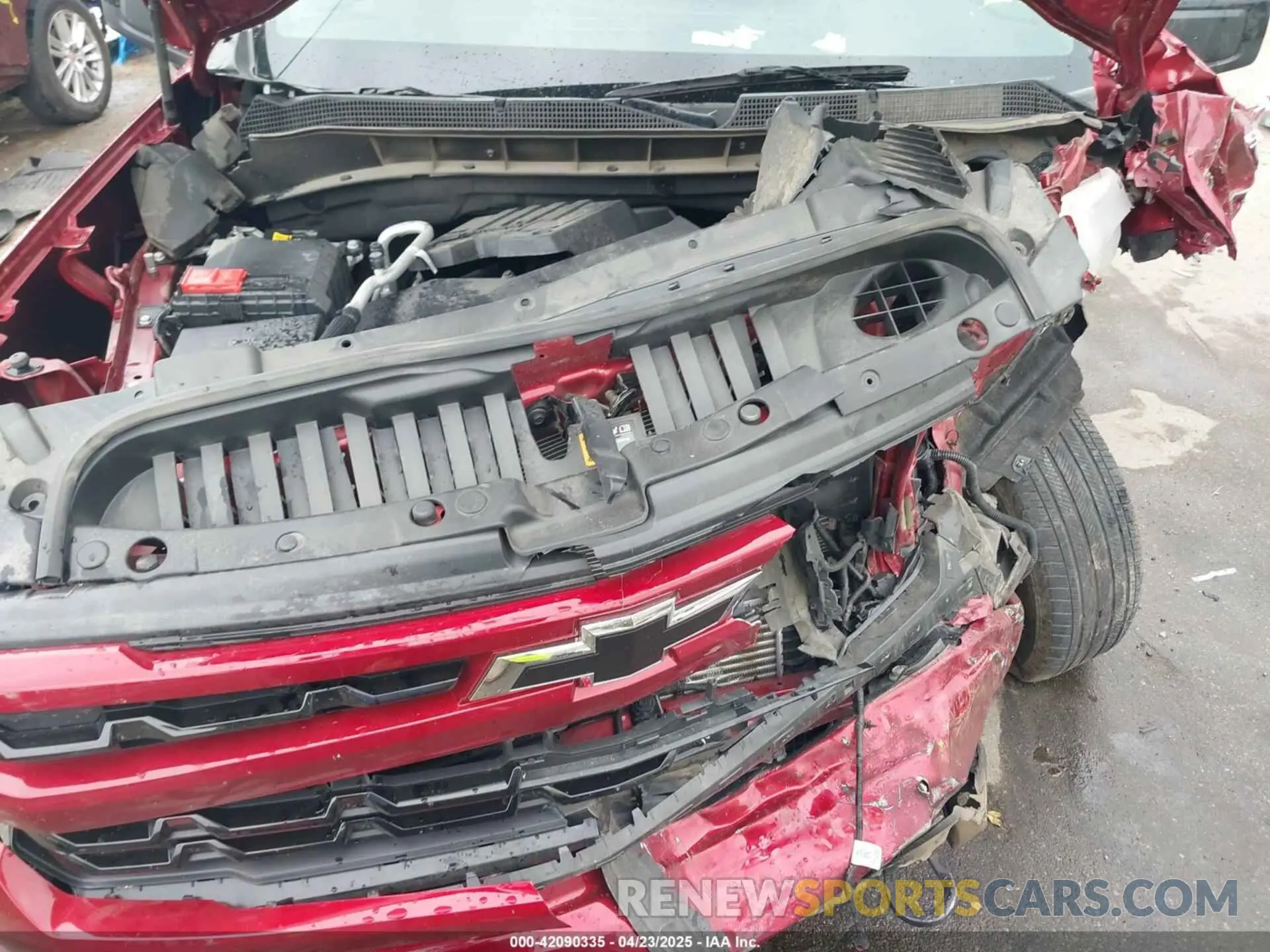 10 Photograph of a damaged car 1GCPDEEK8RZ332111 CHEVROLET SILVERADO 1500 2024