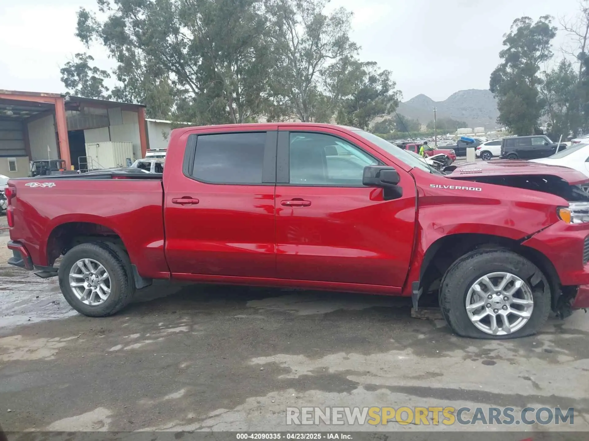 12 Photograph of a damaged car 1GCPDEEK8RZ332111 CHEVROLET SILVERADO 1500 2024