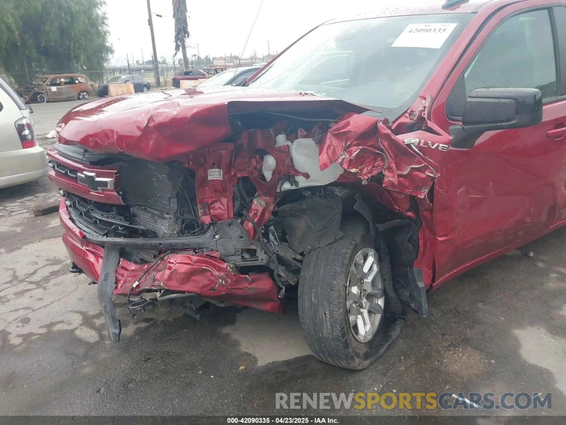 6 Photograph of a damaged car 1GCPDEEK8RZ332111 CHEVROLET SILVERADO 1500 2024