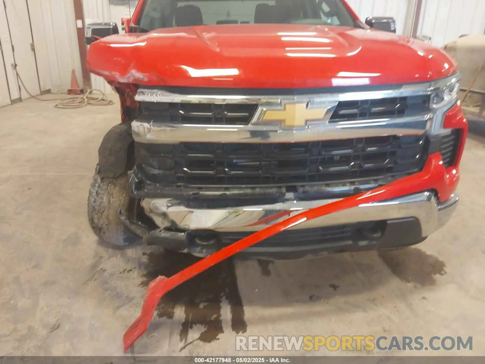 6 Photograph of a damaged car 1GCPDKEK0RZ107566 CHEVROLET SILVERADO 1500 2024