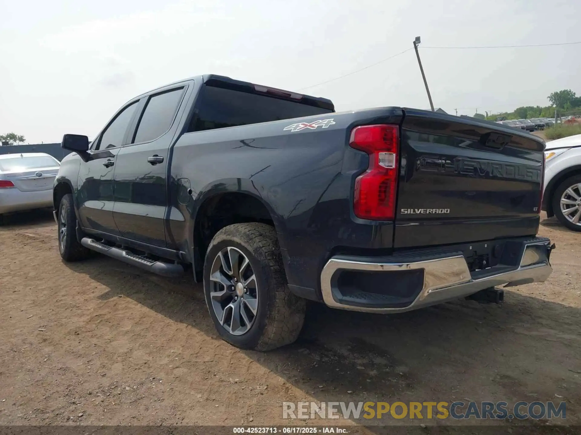 3 Photograph of a damaged car 1GCPDKEK4RZ266543 CHEVROLET SILVERADO 1500 2024