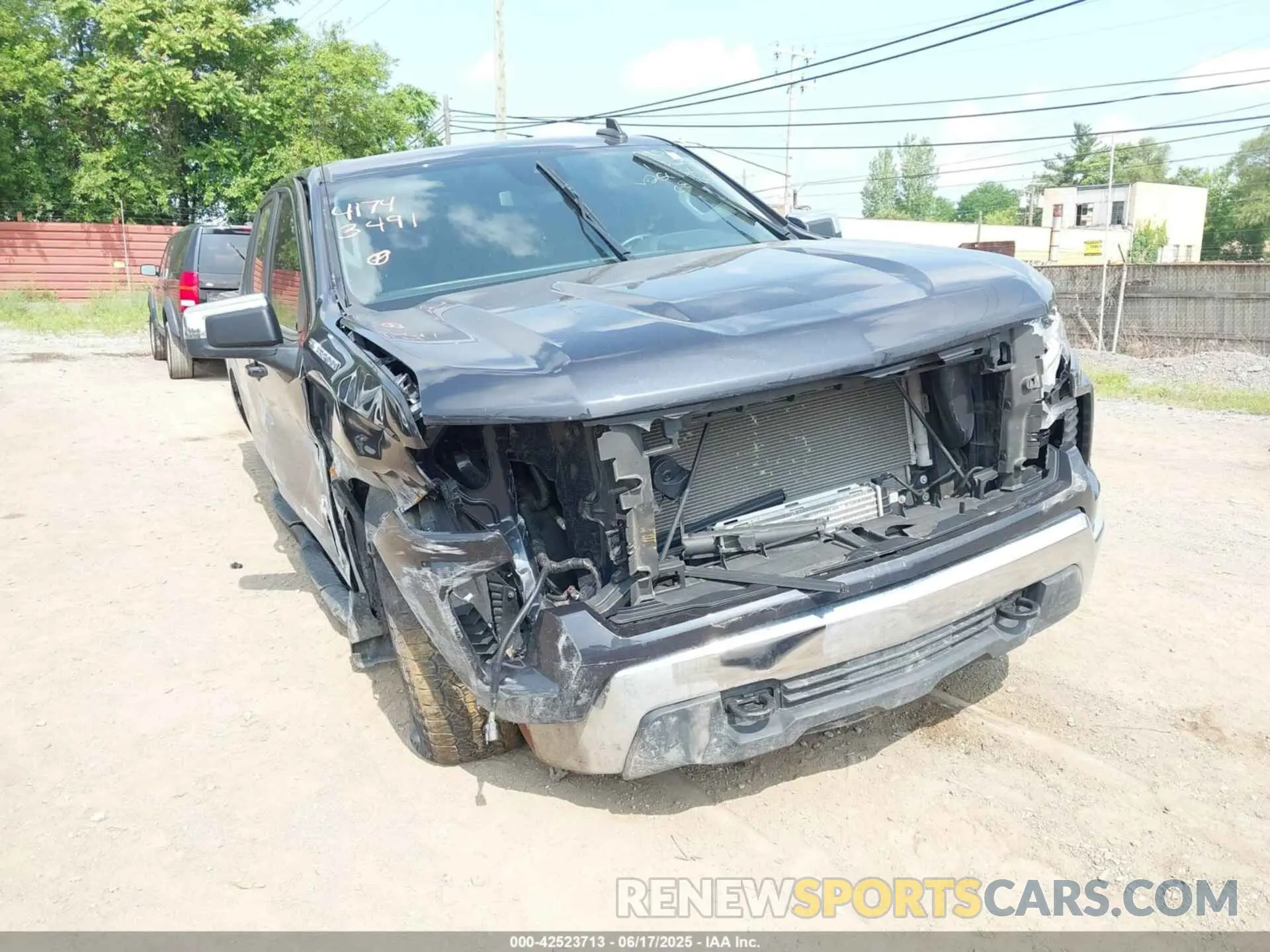 6 Photograph of a damaged car 1GCPDKEK4RZ266543 CHEVROLET SILVERADO 1500 2024