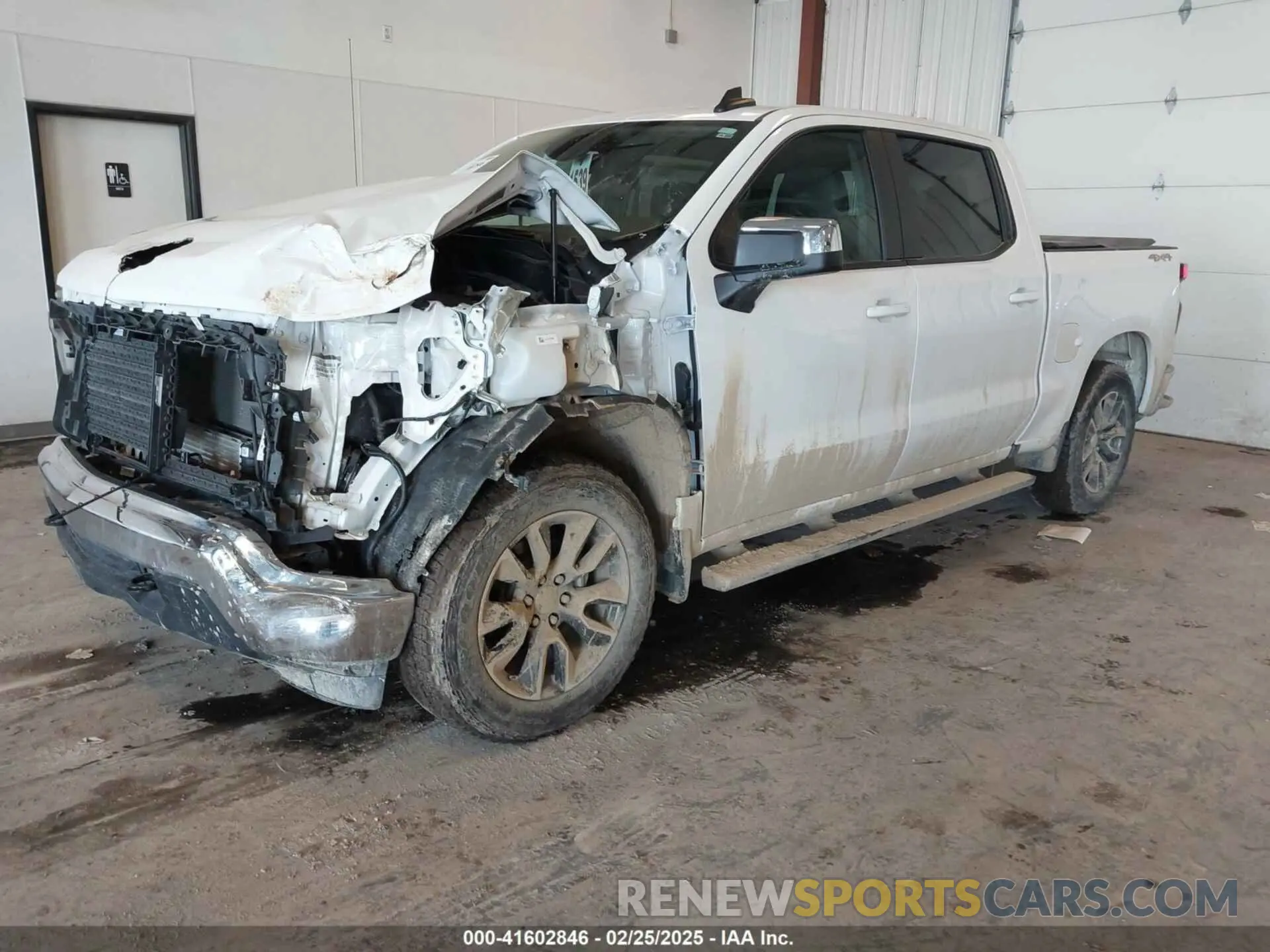 2 Photograph of a damaged car 1GCPDKEK6RZ180439 CHEVROLET SILVERADO 1500 2024