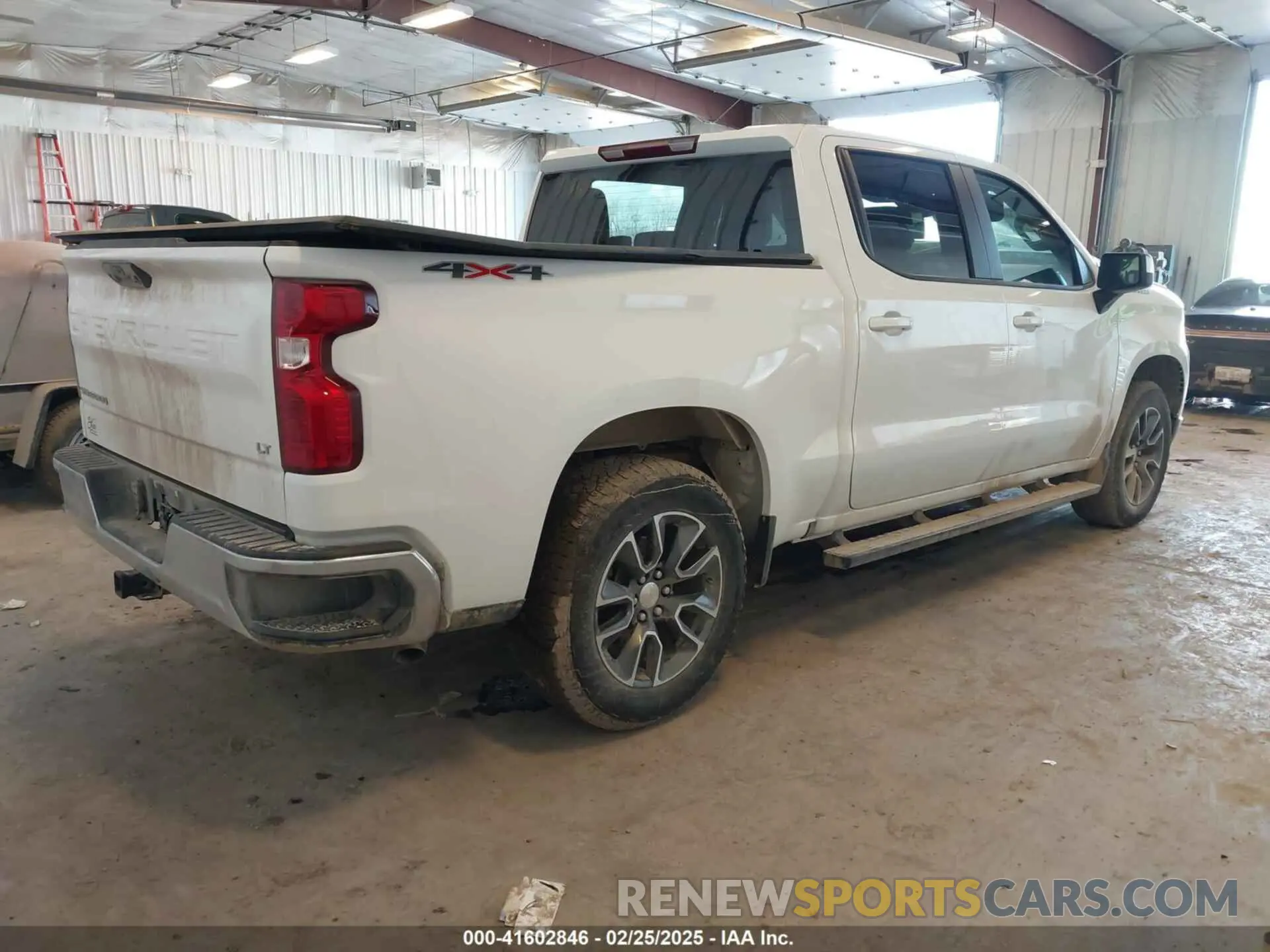 4 Photograph of a damaged car 1GCPDKEK6RZ180439 CHEVROLET SILVERADO 1500 2024