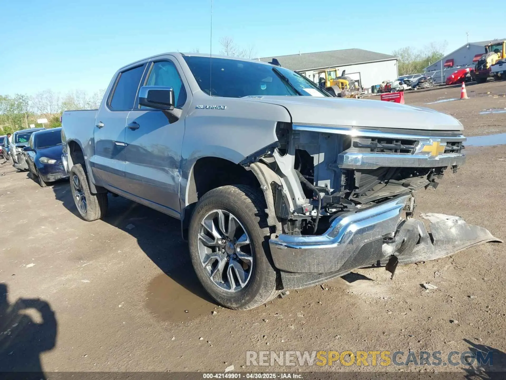 1 Photograph of a damaged car 1GCPDKEK6RZ370452 CHEVROLET SILVERADO 1500 2024