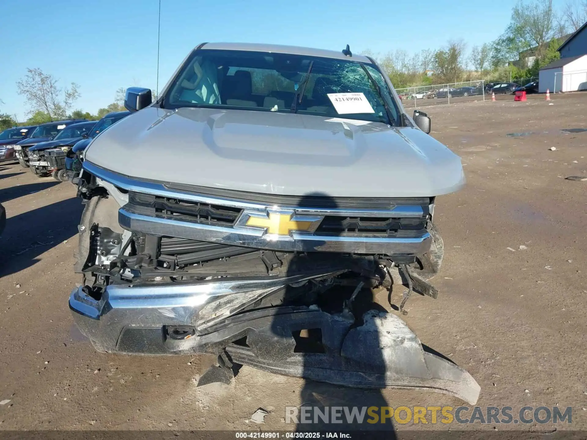 11 Photograph of a damaged car 1GCPDKEK6RZ370452 CHEVROLET SILVERADO 1500 2024