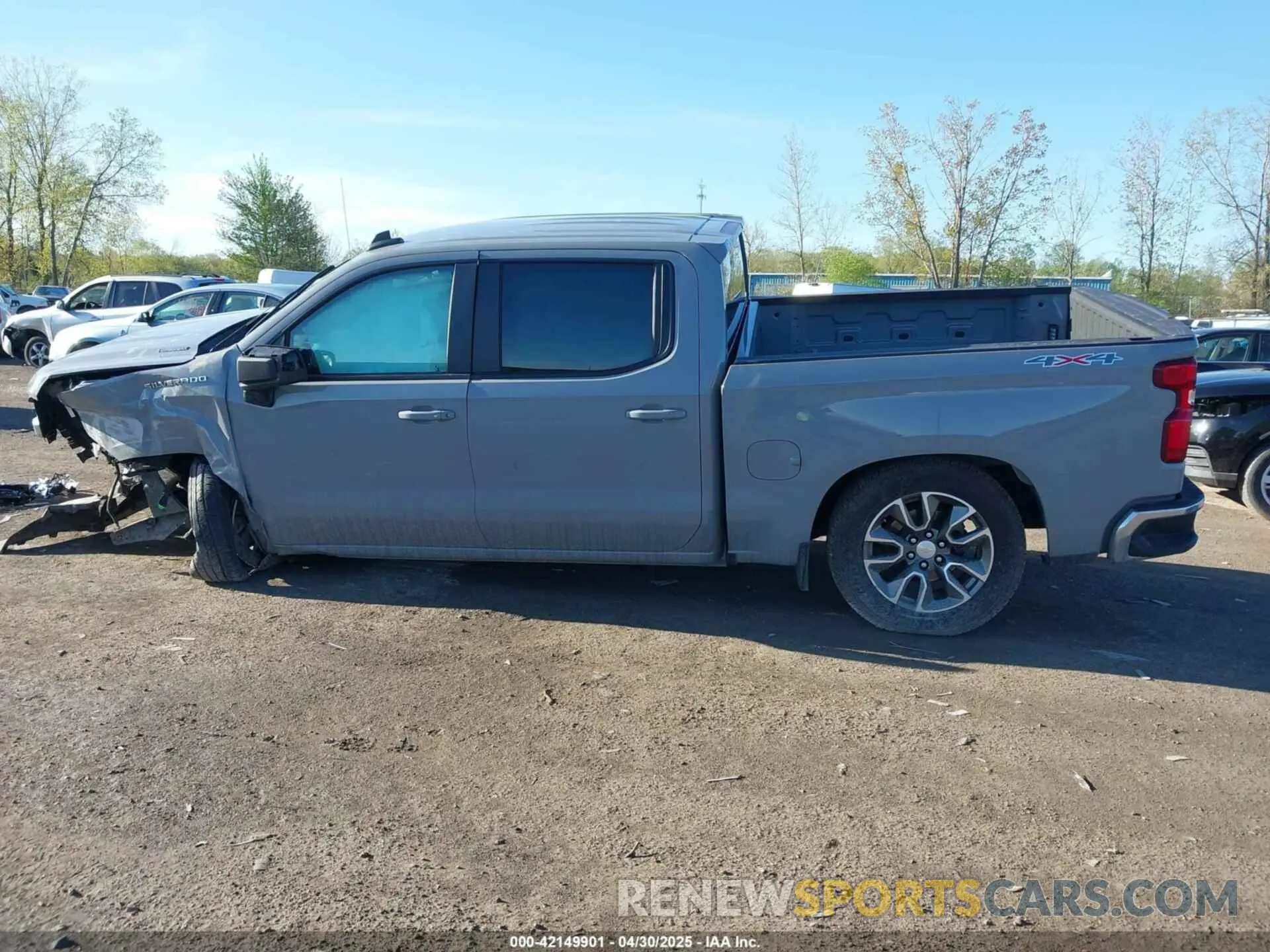13 Photograph of a damaged car 1GCPDKEK6RZ370452 CHEVROLET SILVERADO 1500 2024