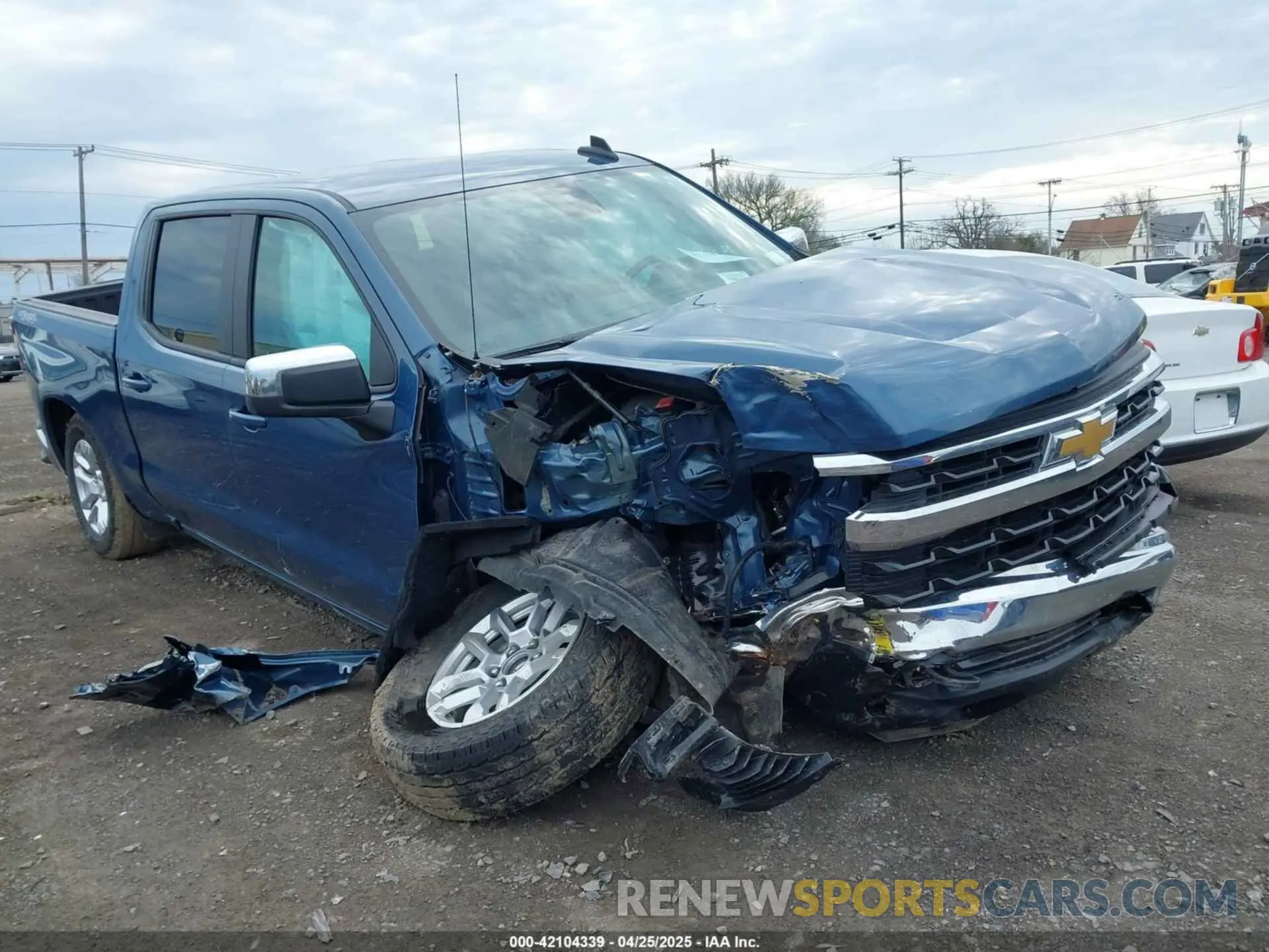 1 Photograph of a damaged car 1GCPDKEK7RZ196505 CHEVROLET SILVERADO 1500 2024