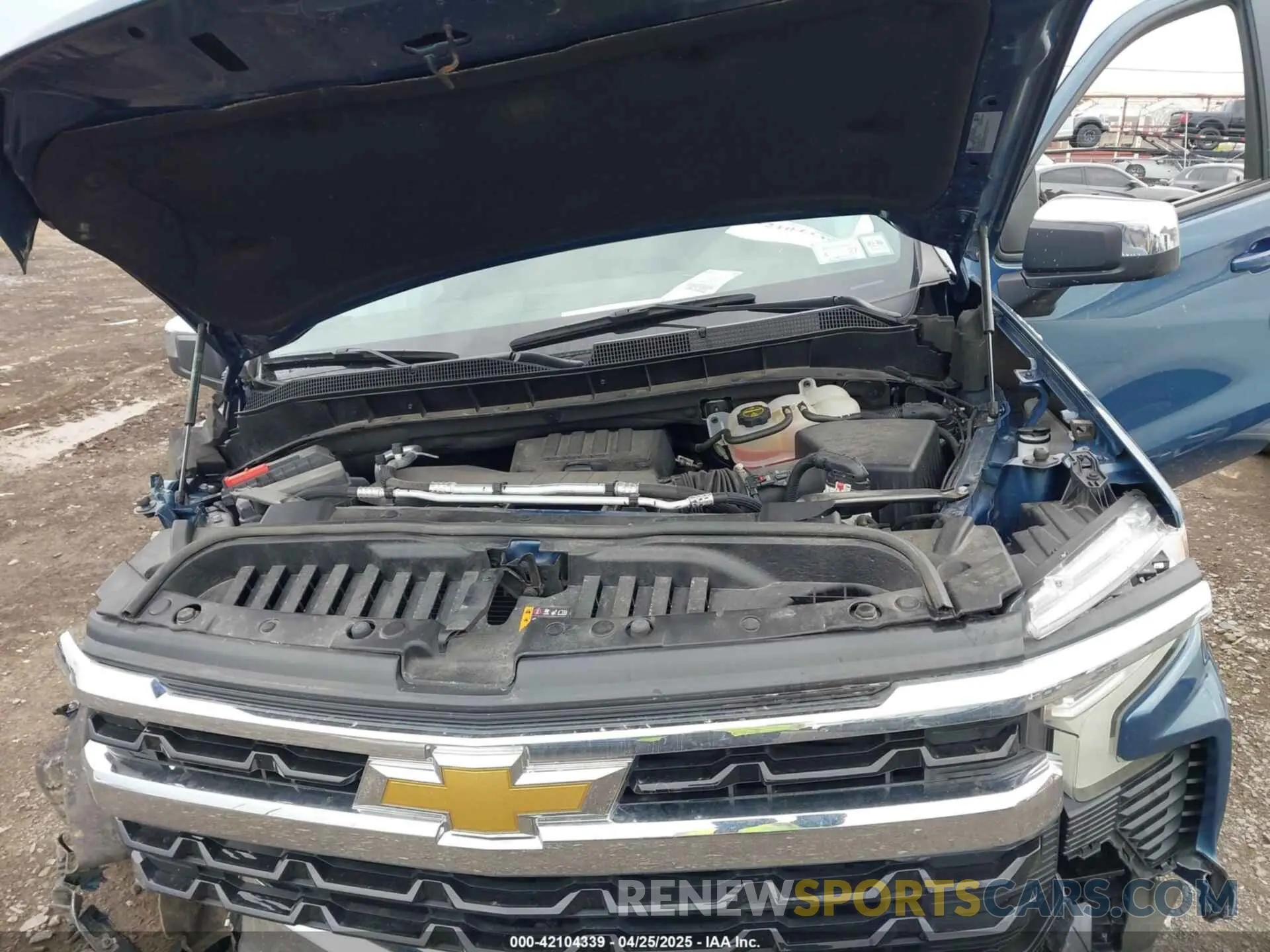 10 Photograph of a damaged car 1GCPDKEK7RZ196505 CHEVROLET SILVERADO 1500 2024