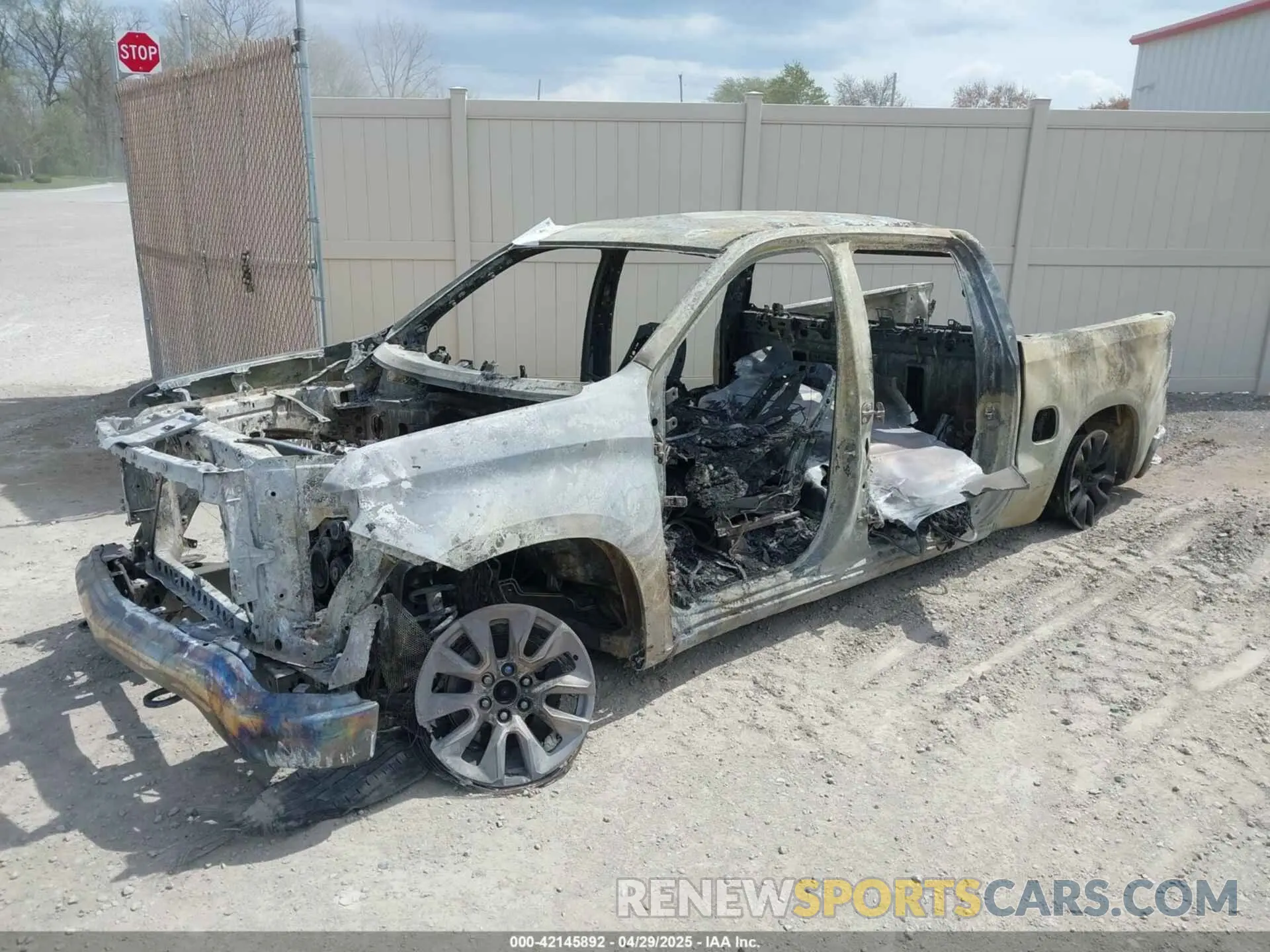 2 Photograph of a damaged car 1GCPDKEK9RZ232730 CHEVROLET SILVERADO 1500 2024