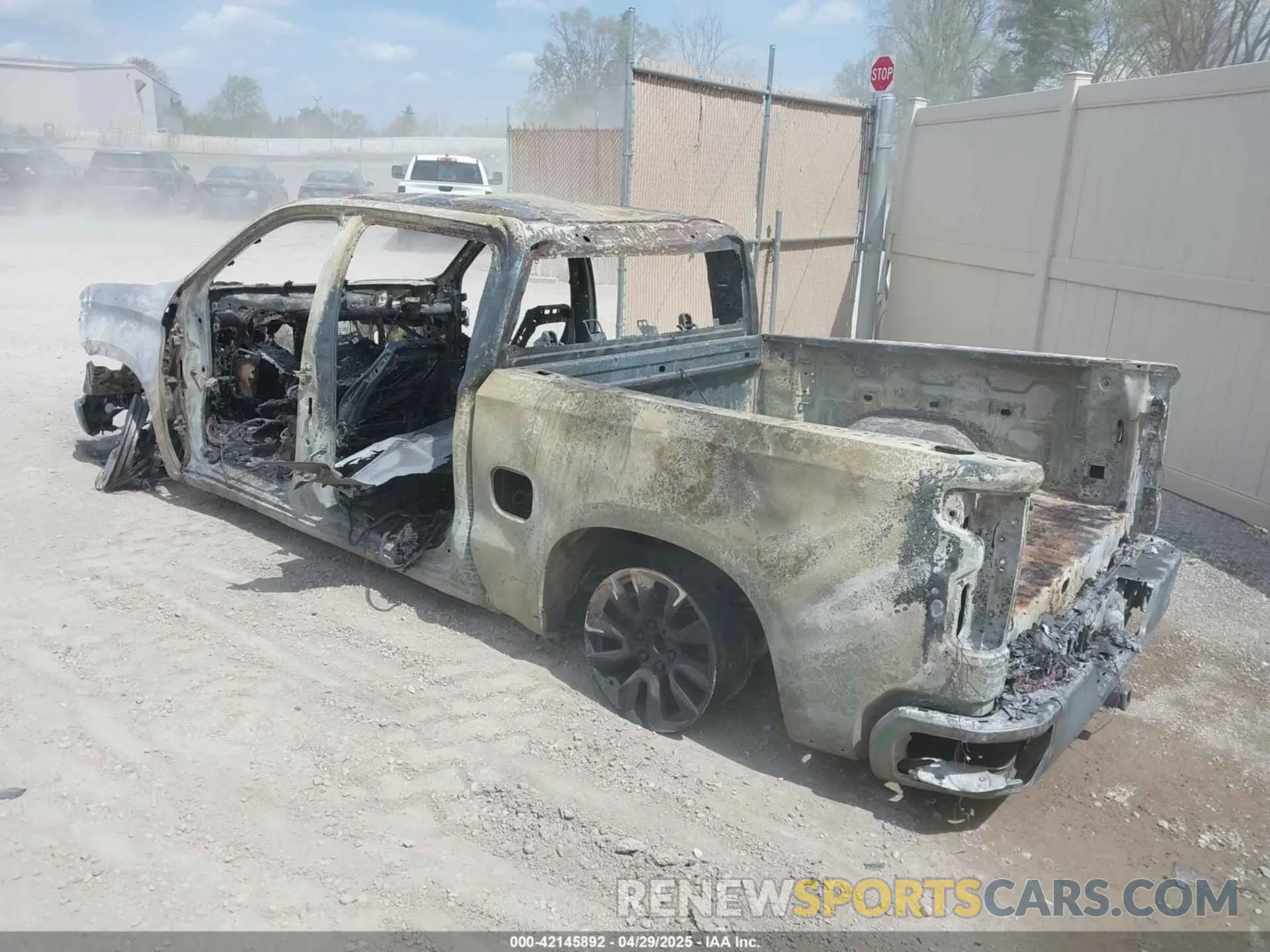 3 Photograph of a damaged car 1GCPDKEK9RZ232730 CHEVROLET SILVERADO 1500 2024