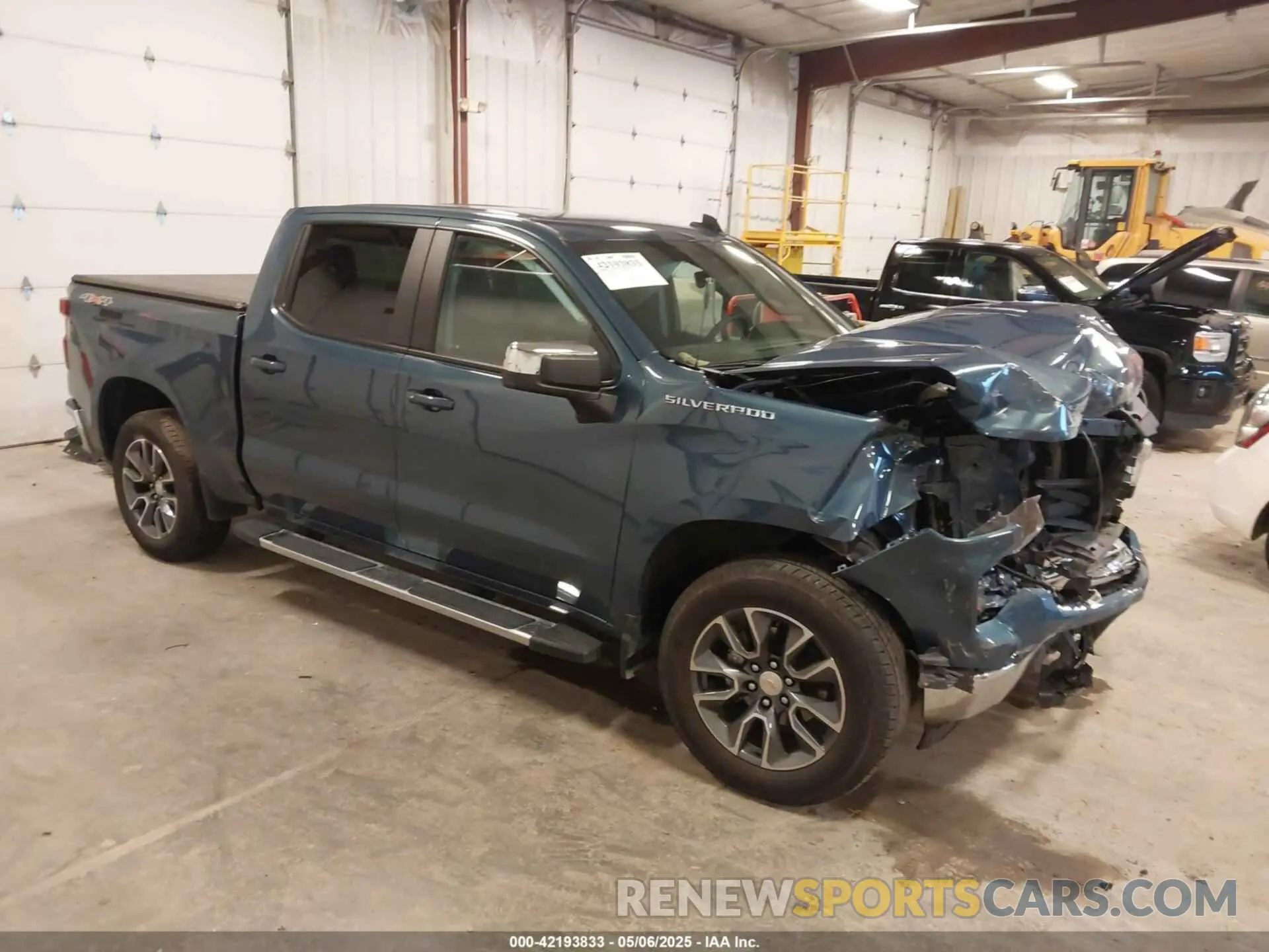 1 Photograph of a damaged car 1GCPDKEKXRZ244644 CHEVROLET SILVERADO 1500 2024