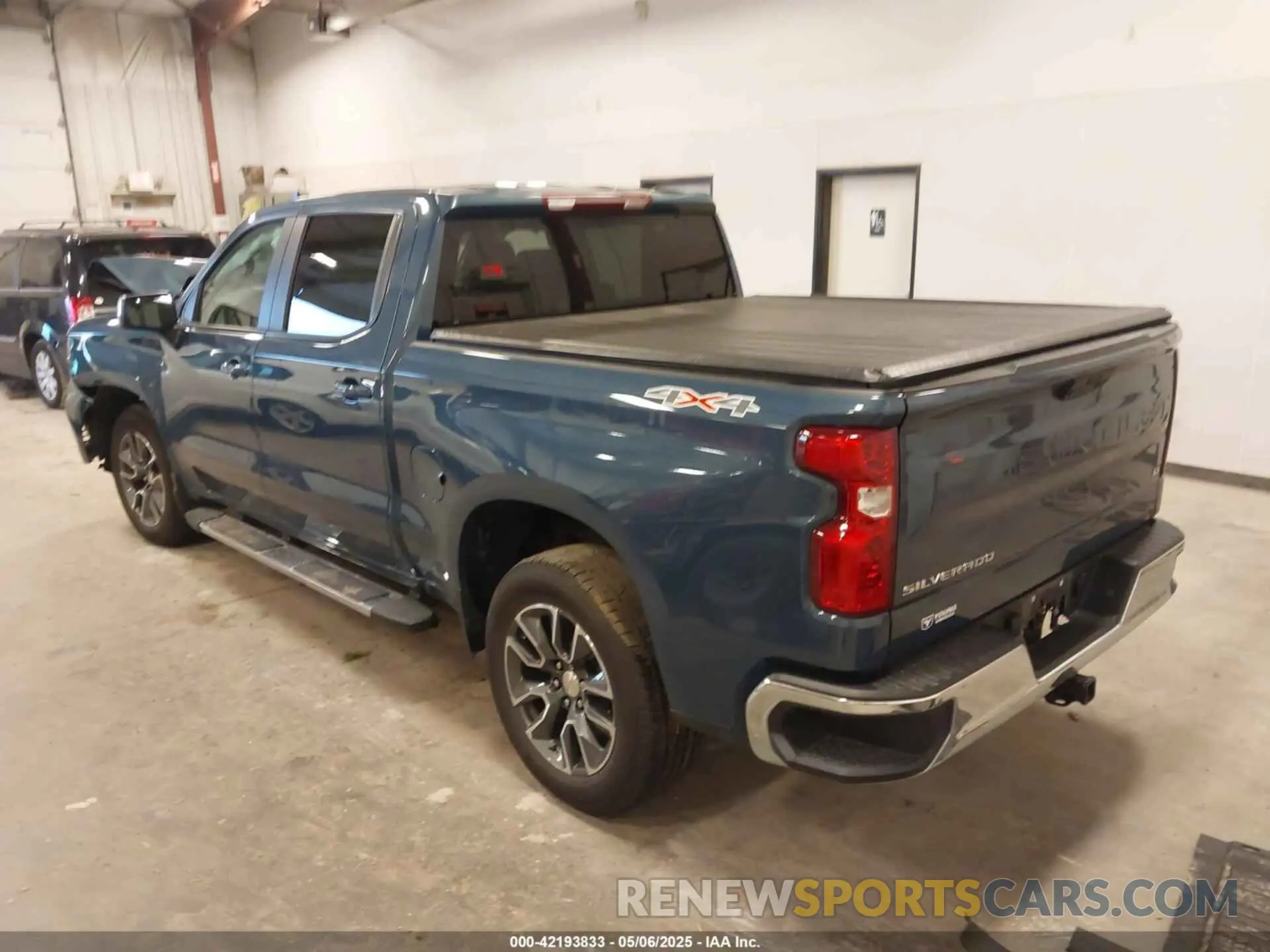 3 Photograph of a damaged car 1GCPDKEKXRZ244644 CHEVROLET SILVERADO 1500 2024